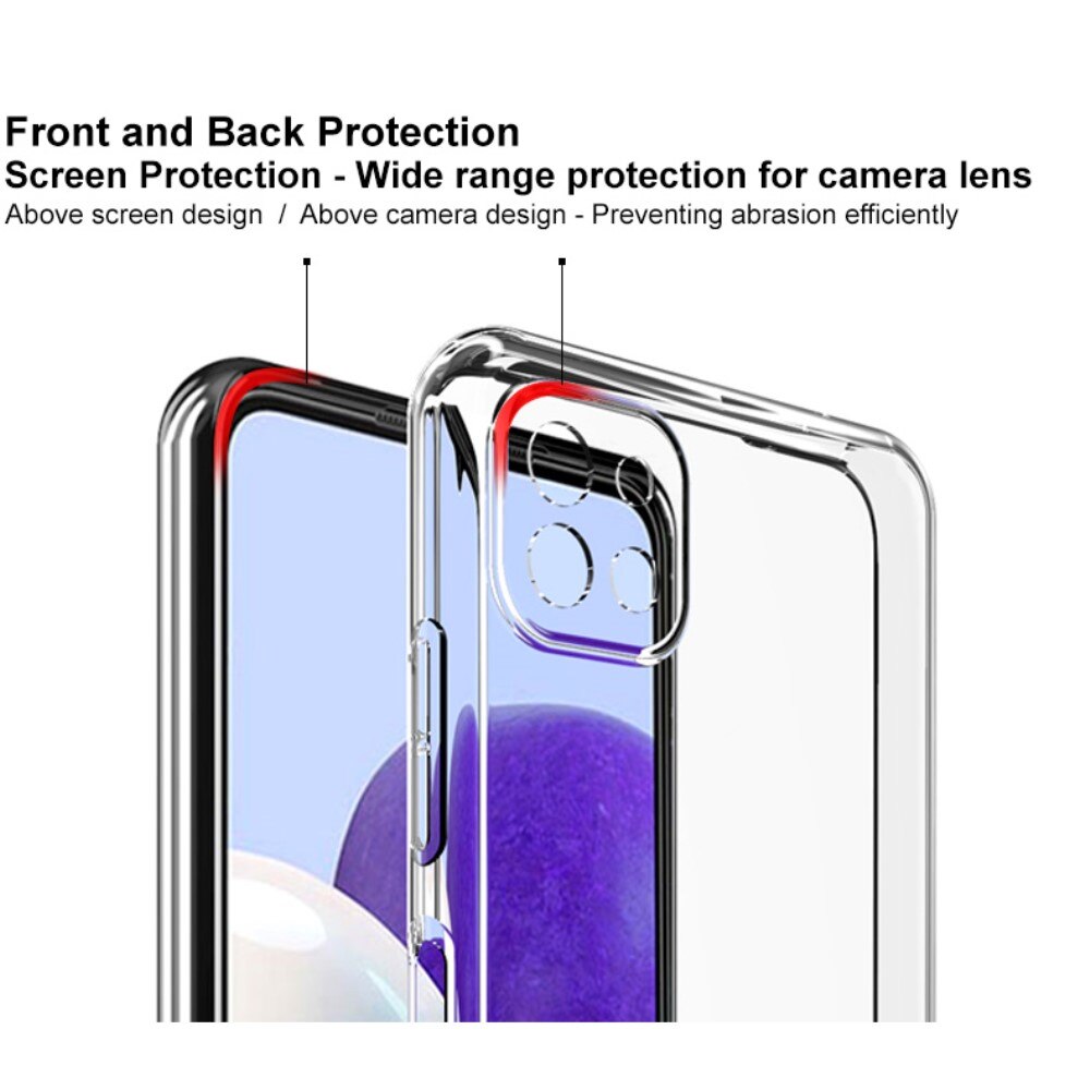 TPU Case Samsung Galaxy A22 5G Transparant