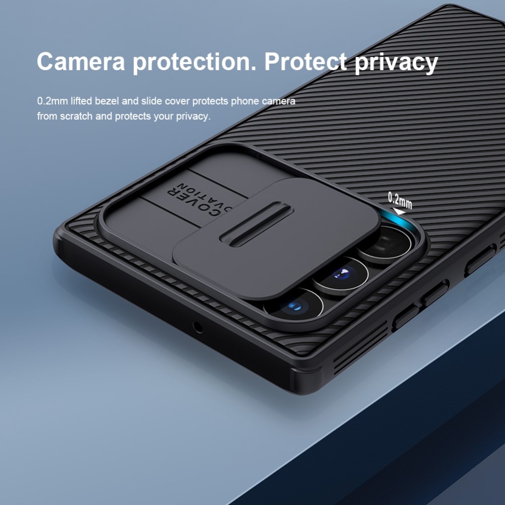 CamShield Case Samsung Galaxy S22 Ultra Zwart