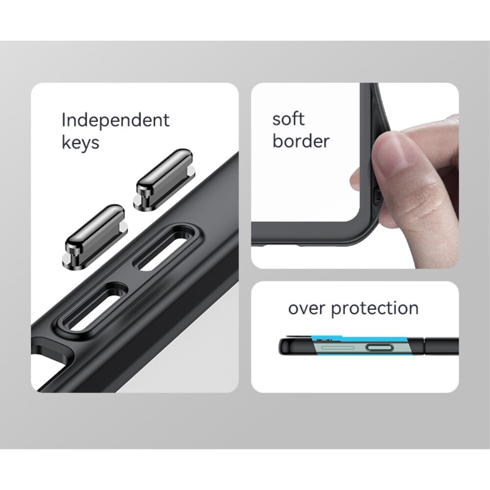 Hybridcase Samsung  Zwart