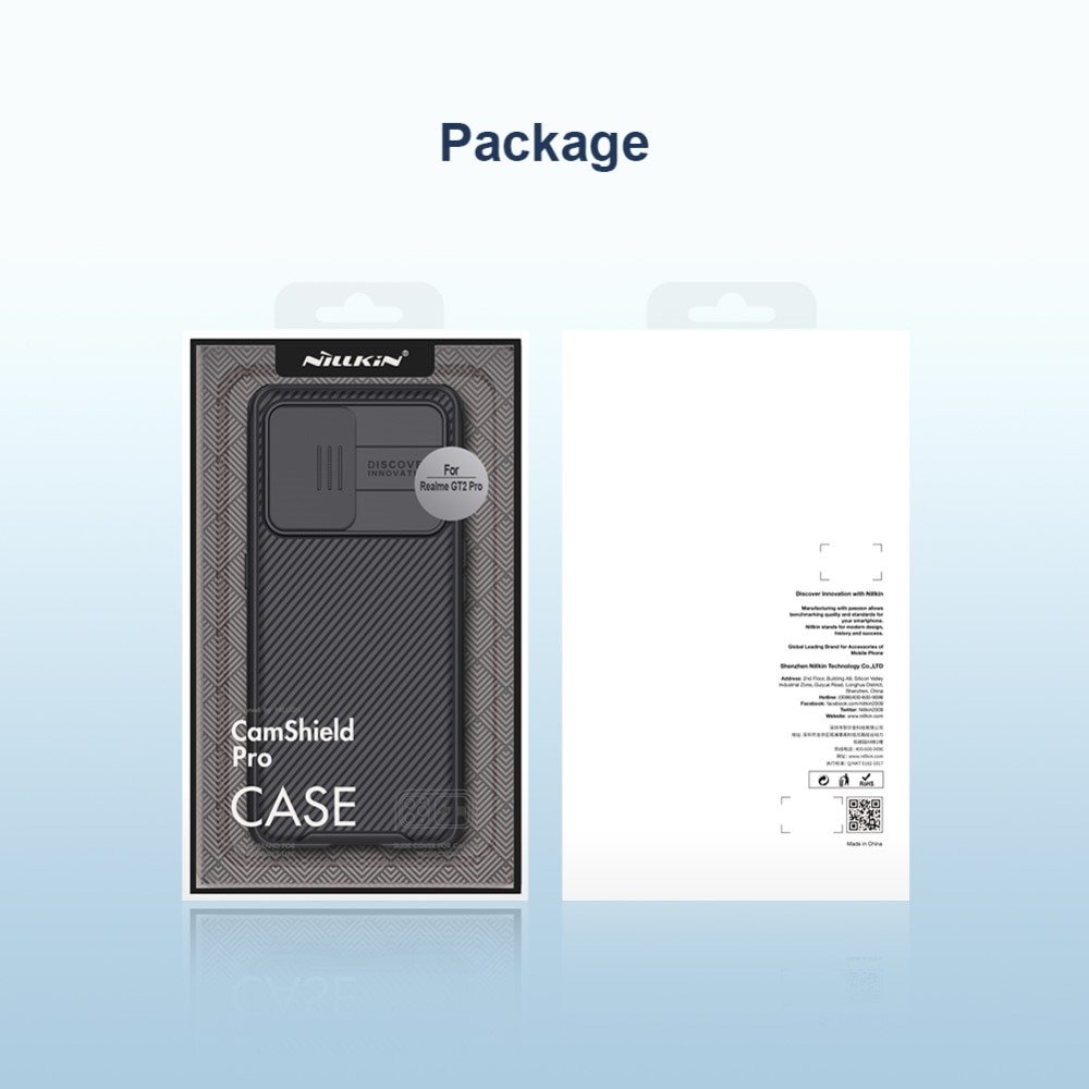 CamShield Case Realme GT 2 Pro Zwart