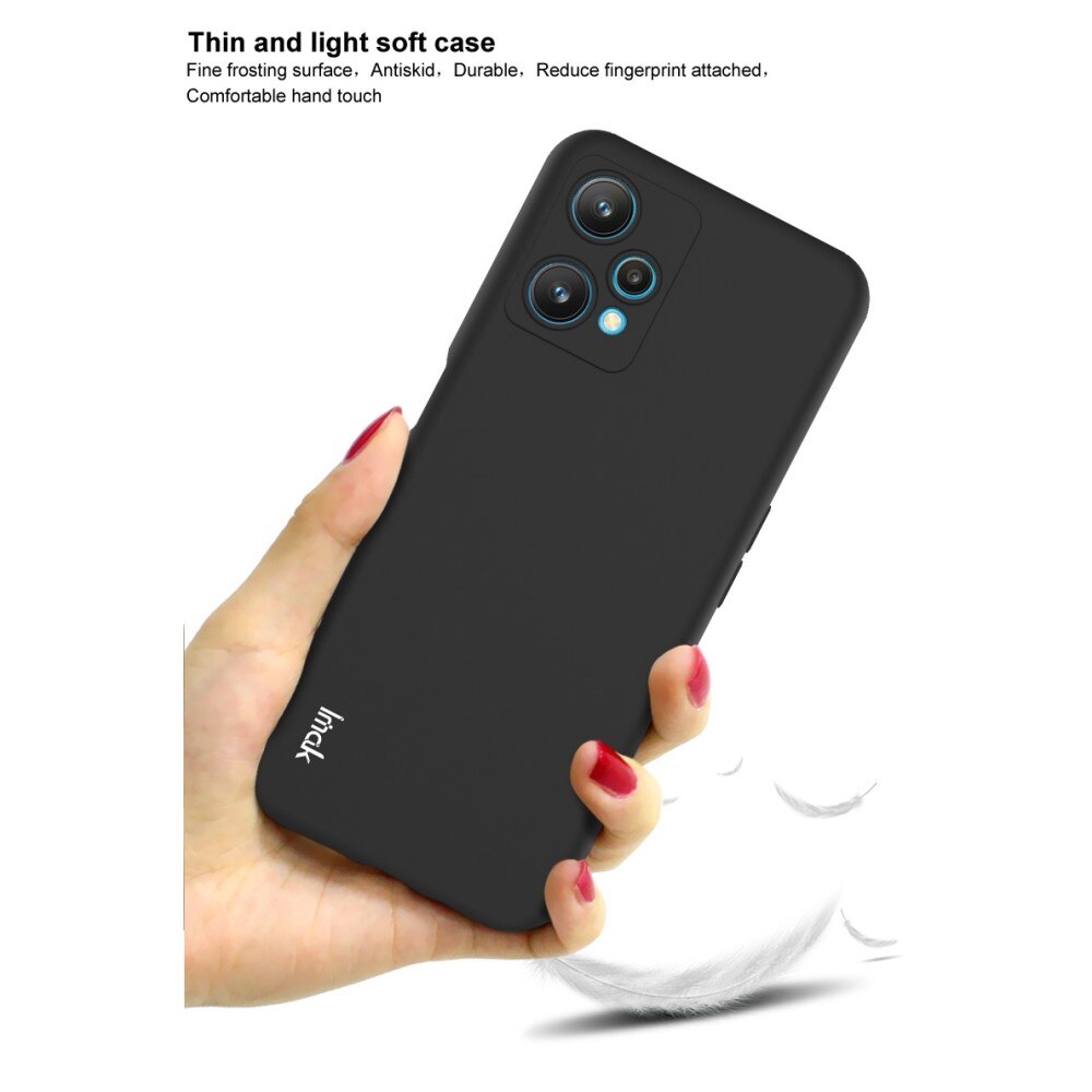 Frosted TPU Case Realme/OnePlus 9 Pro/Nord CE 2 Lite 5G Zwart
