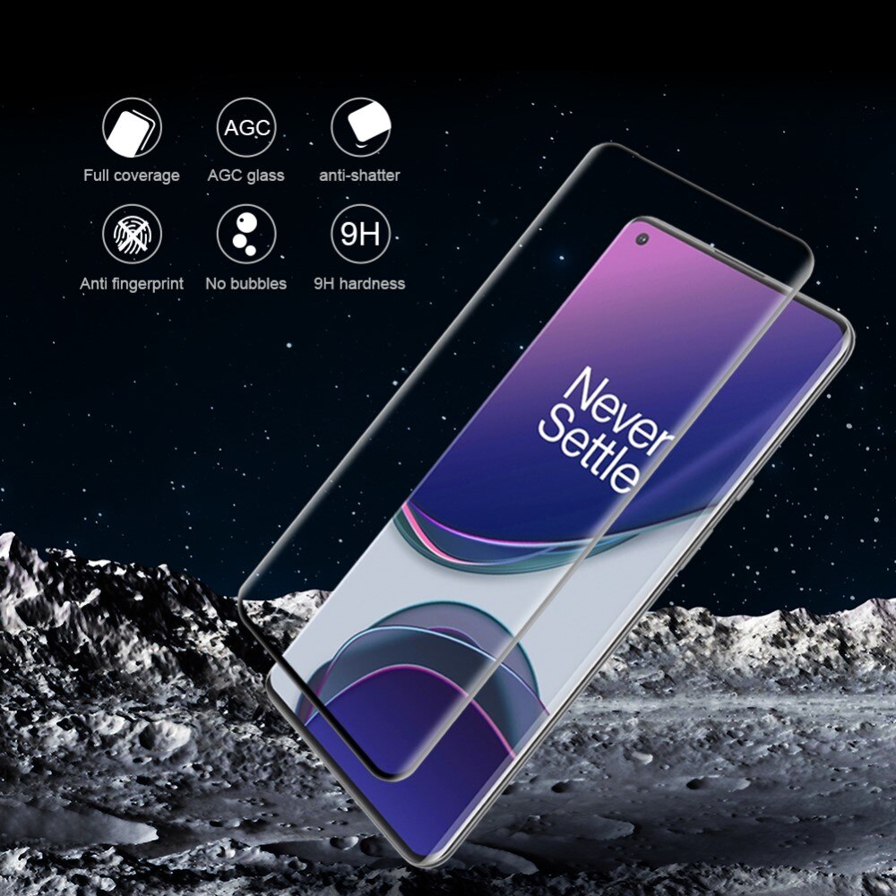 Amazing CP+PRO Gehard Glas Screenprotector OnePlus 9 Pro Zwart