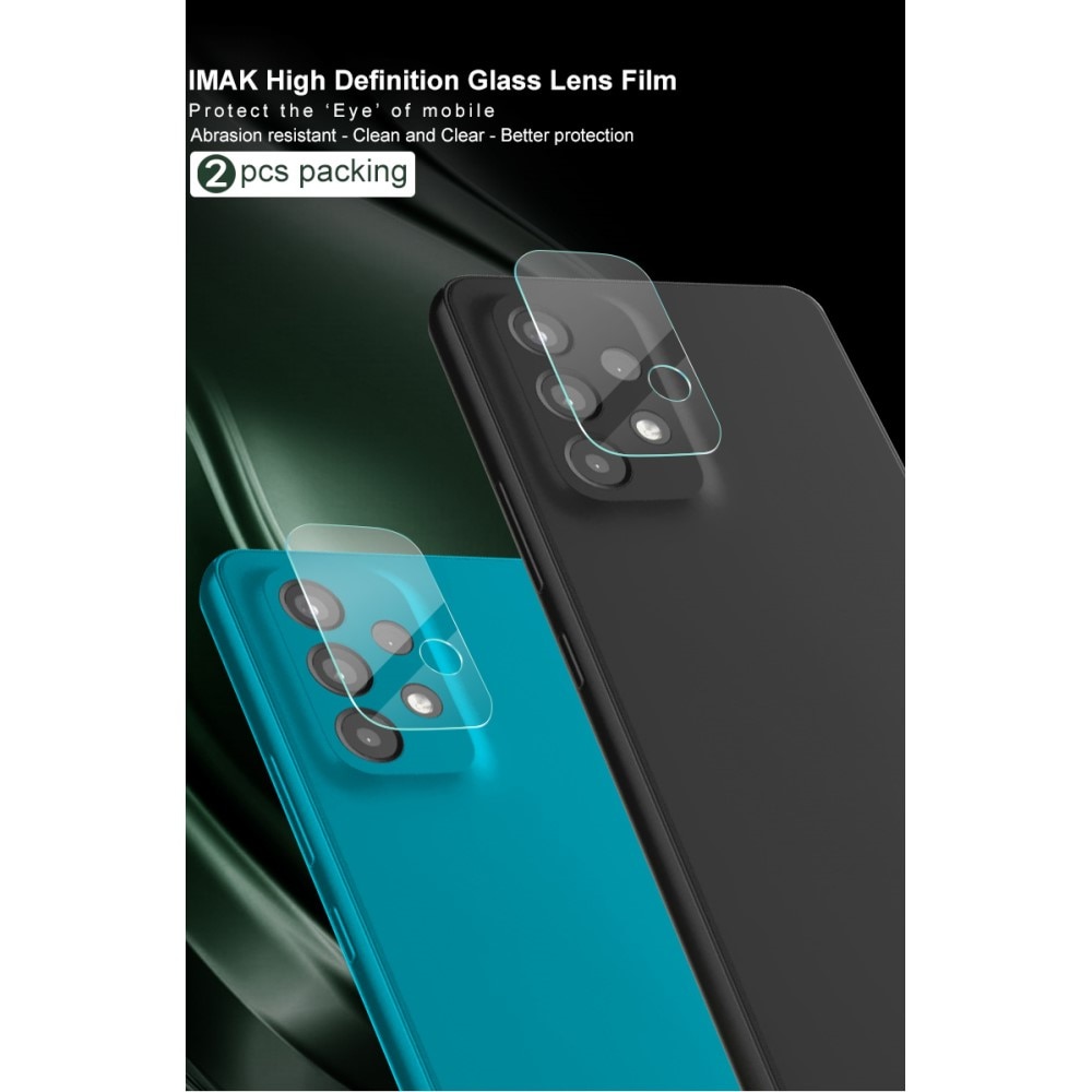 2-pack Gehard Glas Camera Protector Samsung Galaxy A33/A53/A73