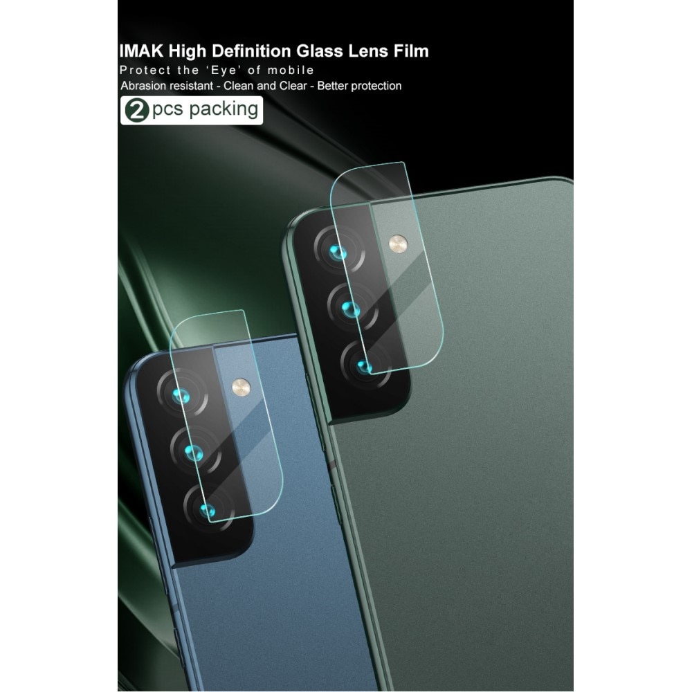 2-pack Gehard Glas Camera Protector Samsung Galaxy S22/S22 Plus