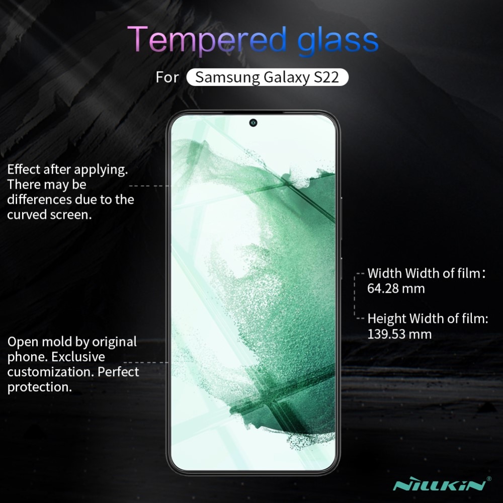 Amazing H+PRO Screenprotector Gehard Glas Samsung Galaxy S22