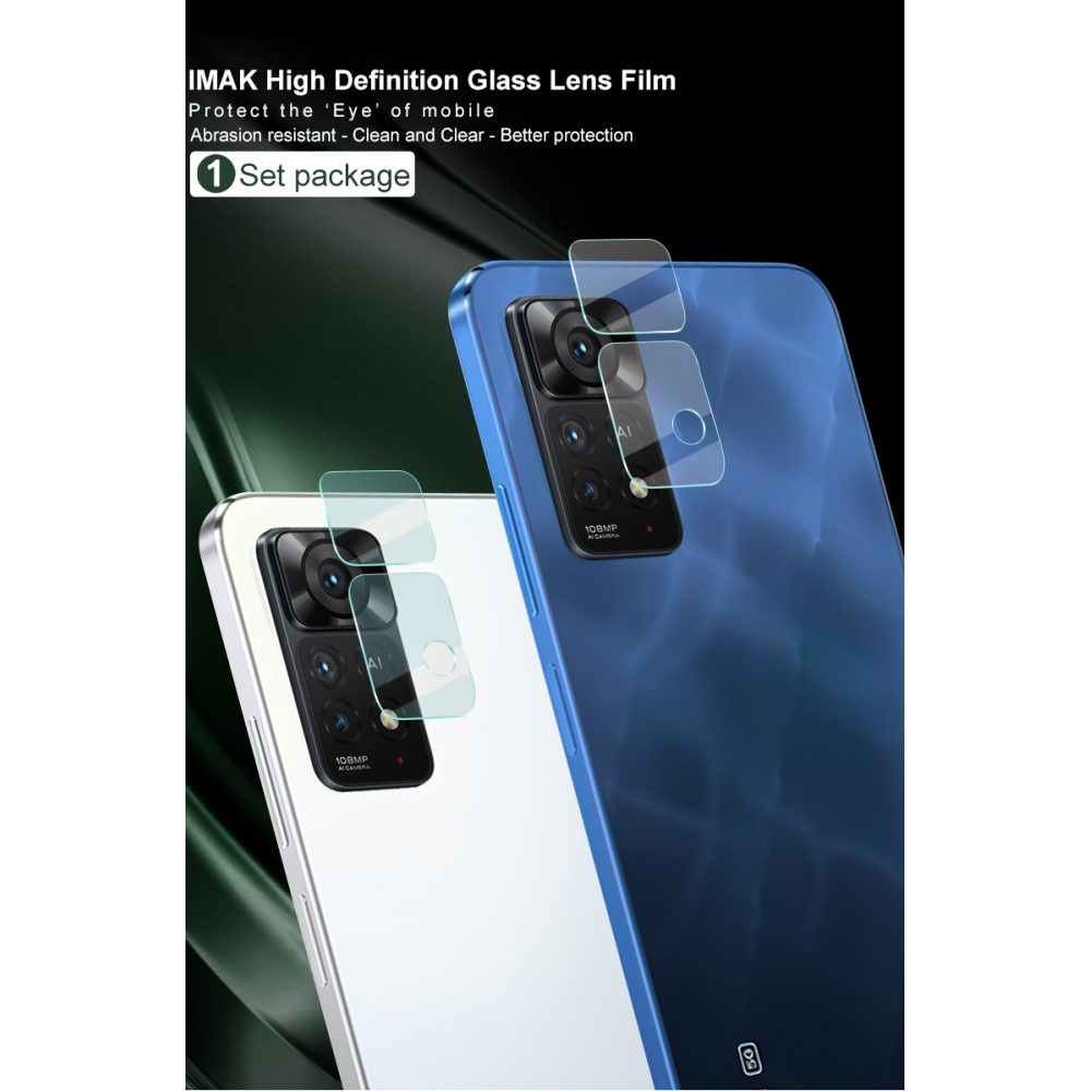 2-pack Gehard Glas Camera Protector Xiaomi Redmi Note 11 Pro