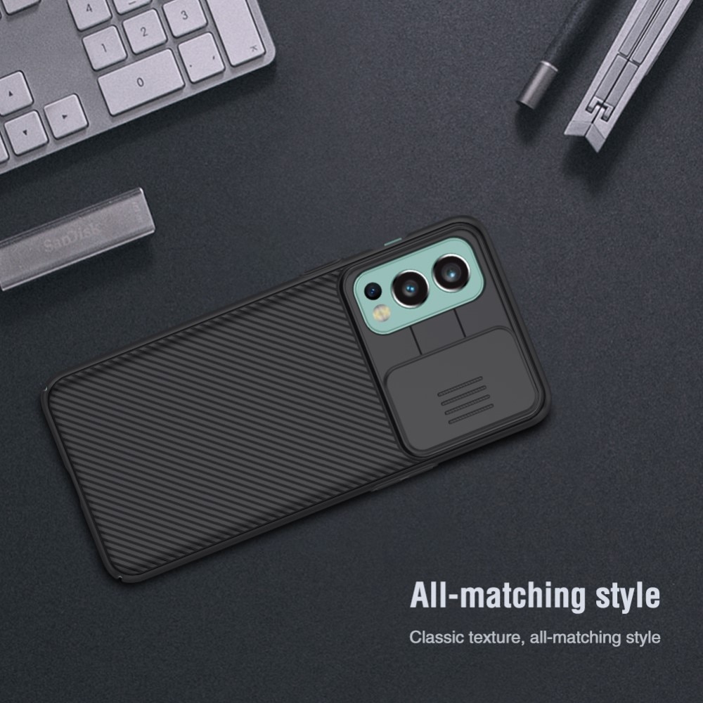 CamShield Case OnePlus Nord 2 5G Zwart