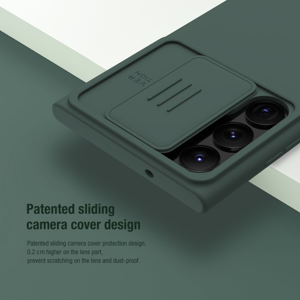 Soft CamShield Case Samsung Galaxy S23 Ultra zwart