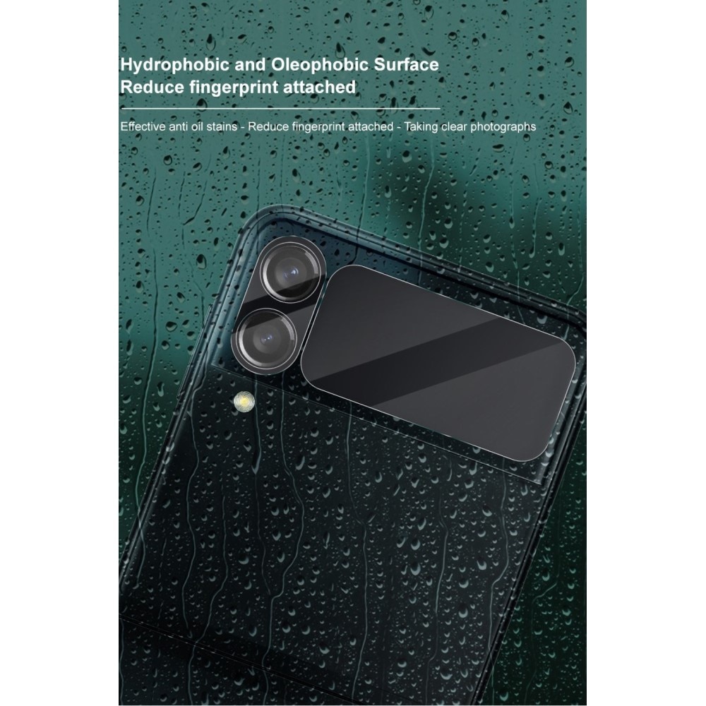 Gehard Glas Camera Protector + Screenprotector Voorkant Samsung Galaxy Z Flip 4