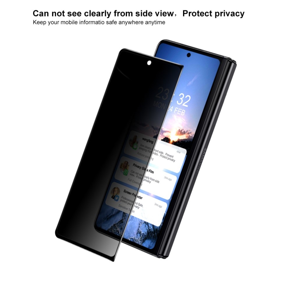 Samsung Galaxy Z Fold 4 Full-cover Privacy Screenprotector