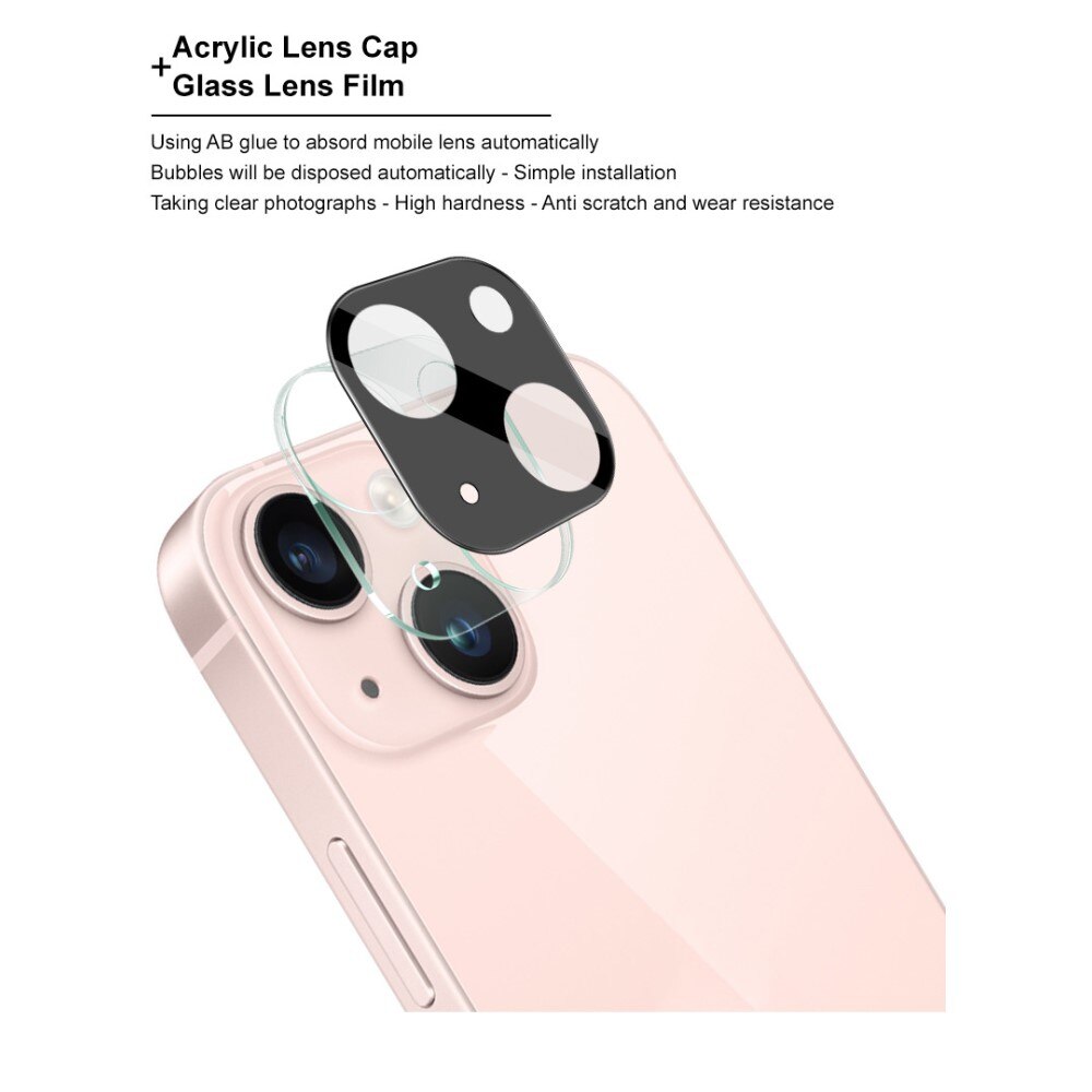 Gehard Glas 0.2mm Camera Protector iPhone 15 Plus Zwart