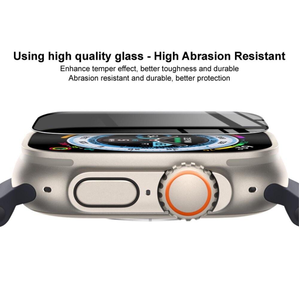 Privacy Screenprotector Gehard Glas Apple Watch Ultra 49mm