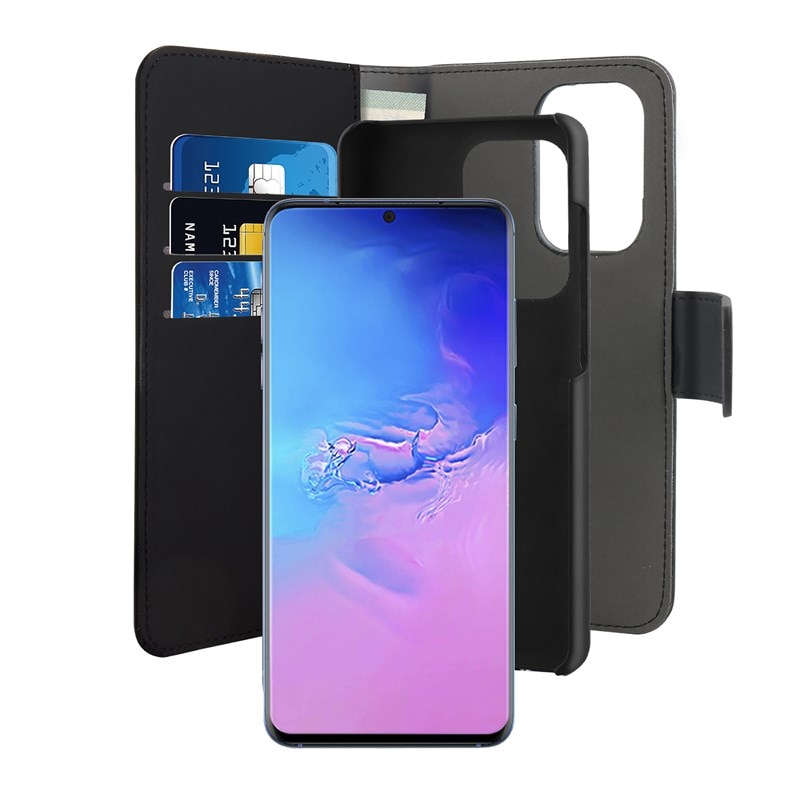 2in1 Wallet Detachable Samsung Galaxy S20 Ultra Zwart