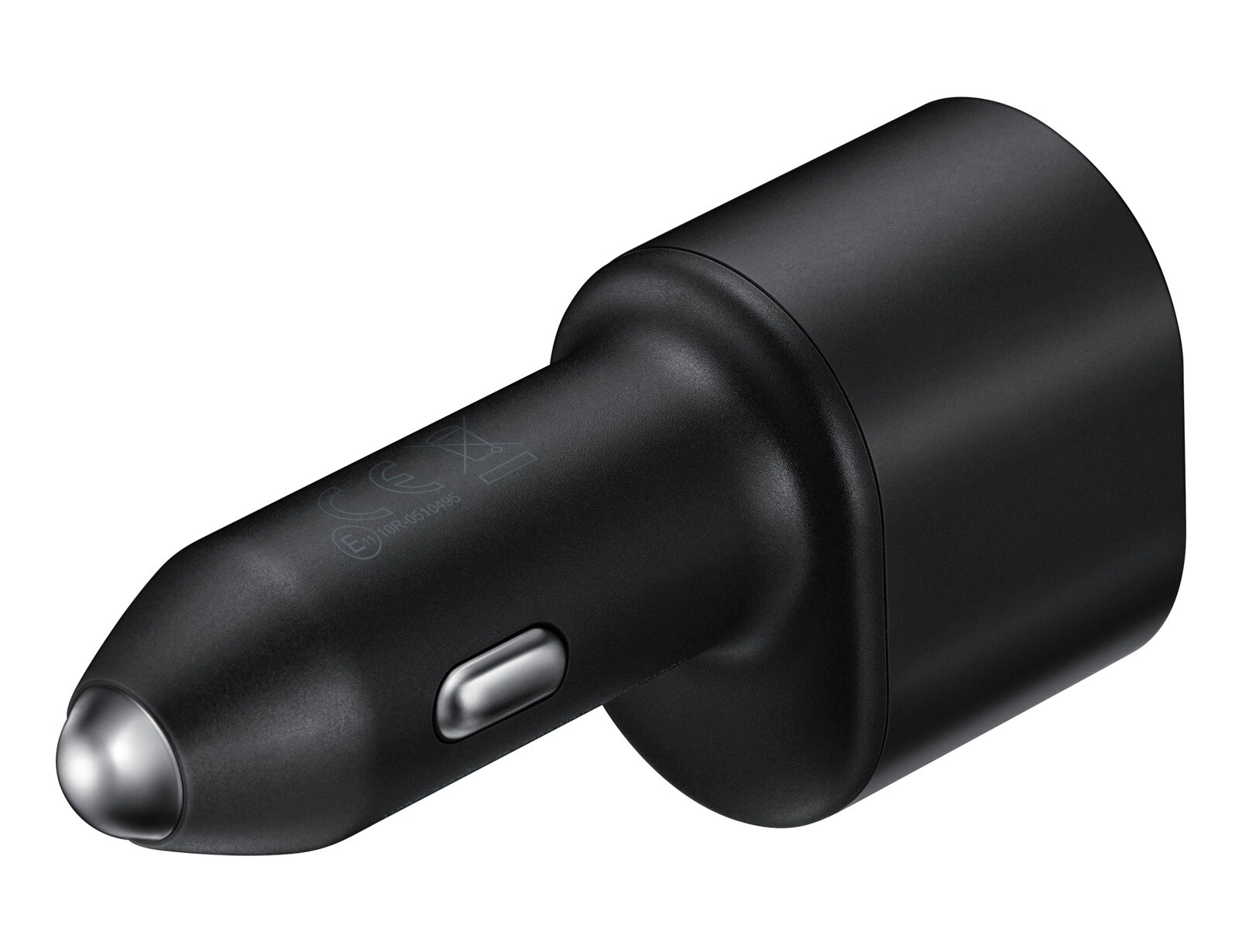 Super Fast Dual Autolader USB-C + USB-A (45W+15W) zwart