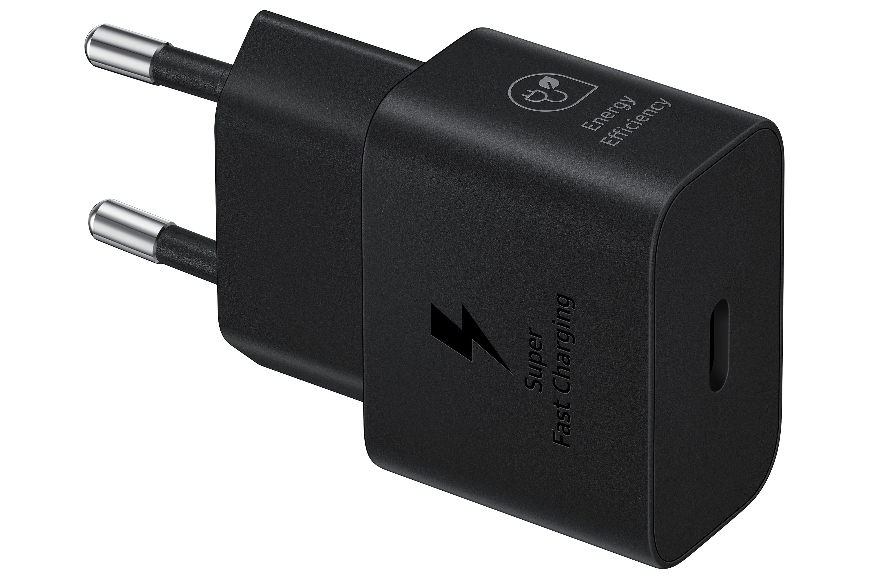Power Oplader + Kabel Fast Charge 25W PD USB-C zwart