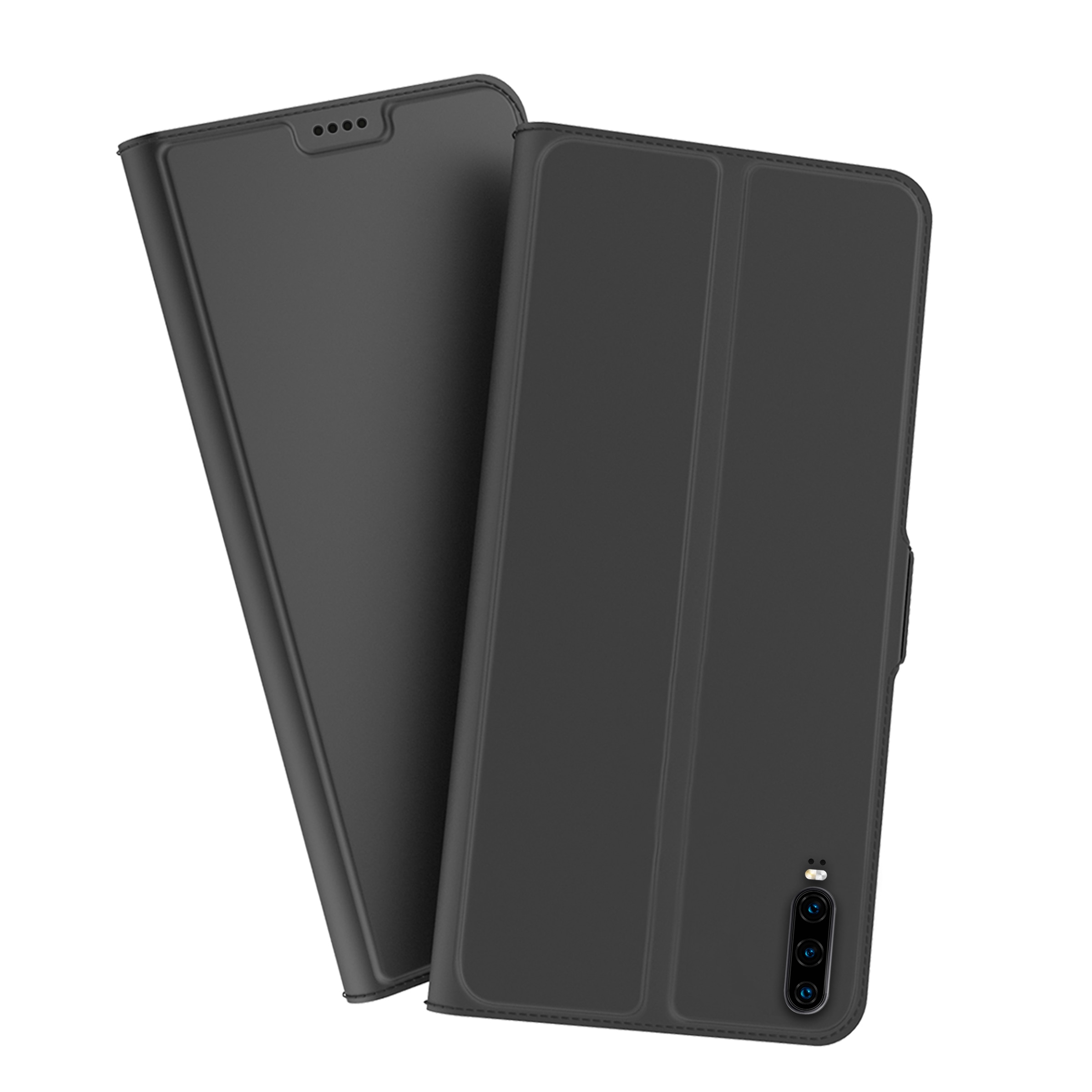 Slim Card Wallet Huawei P30 zwart