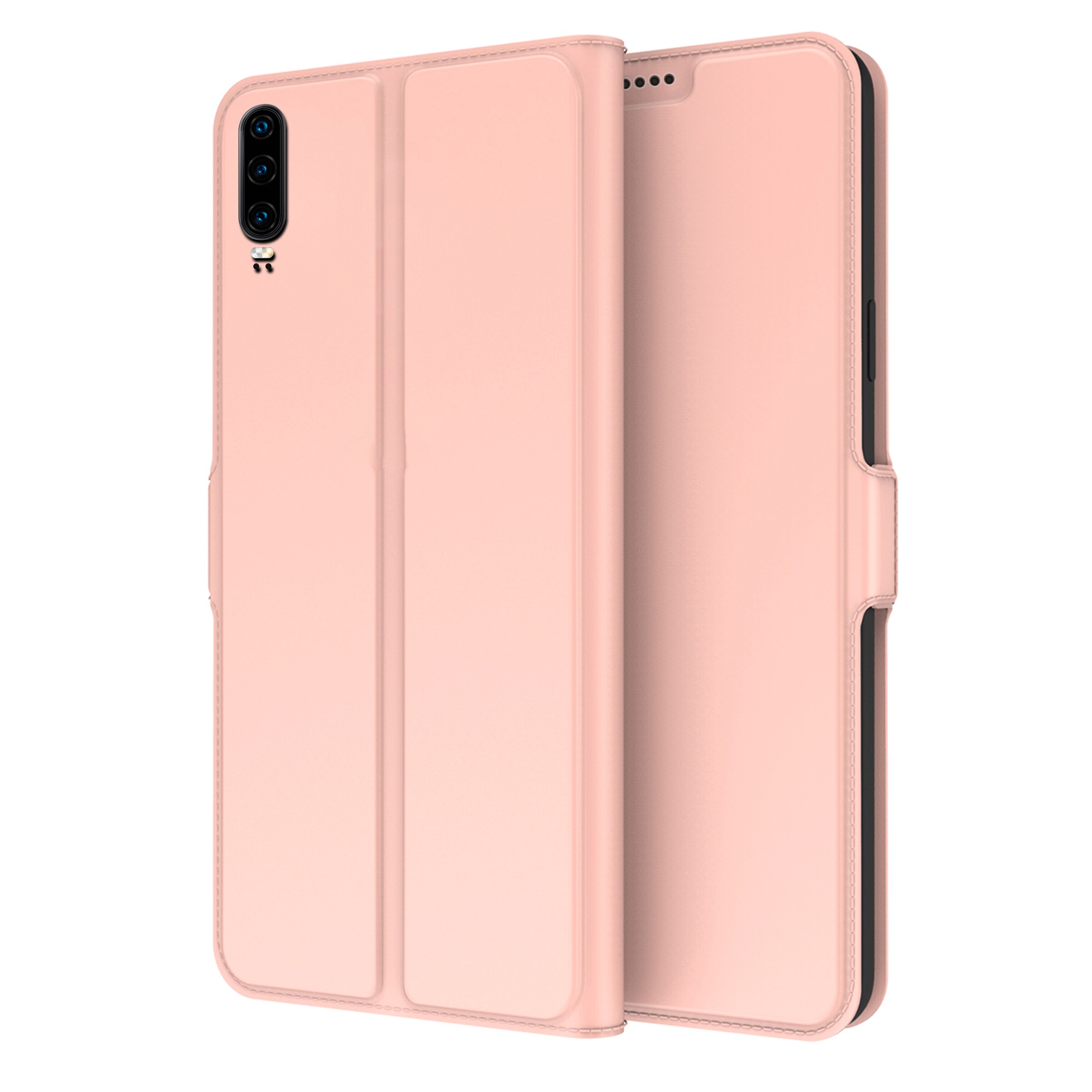 Slim Card Wallet Huawei P30 rosé goud