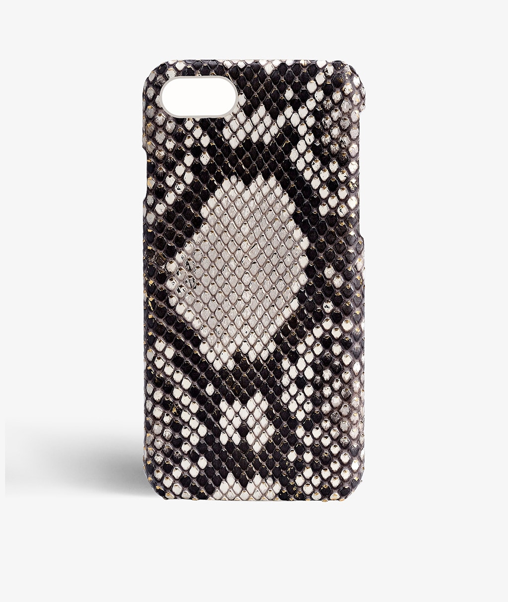 Hoesje iPhone 7 Real Python Golden Roccia