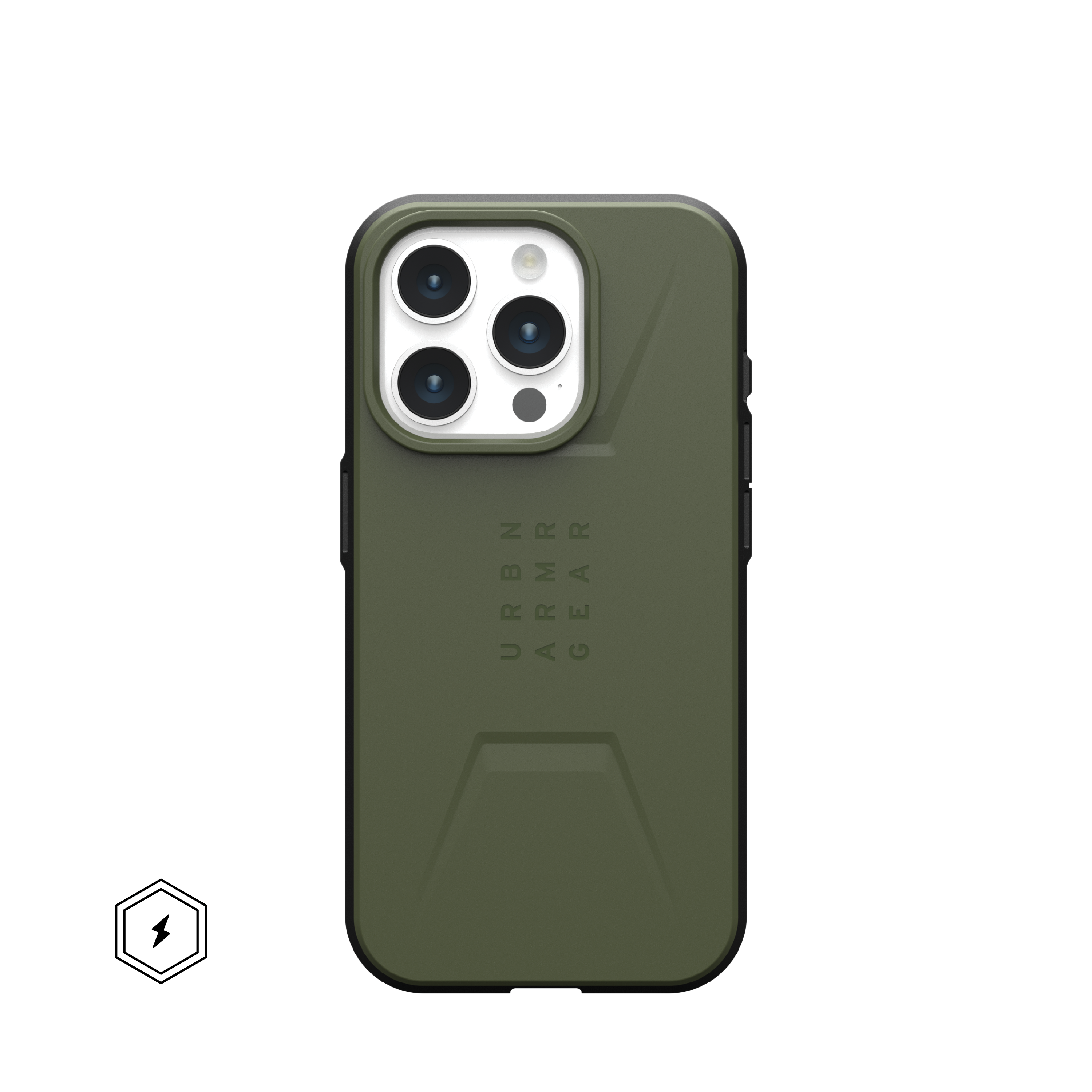 Civilian MagSafe Case iPhone 15 Pro Olive Drab