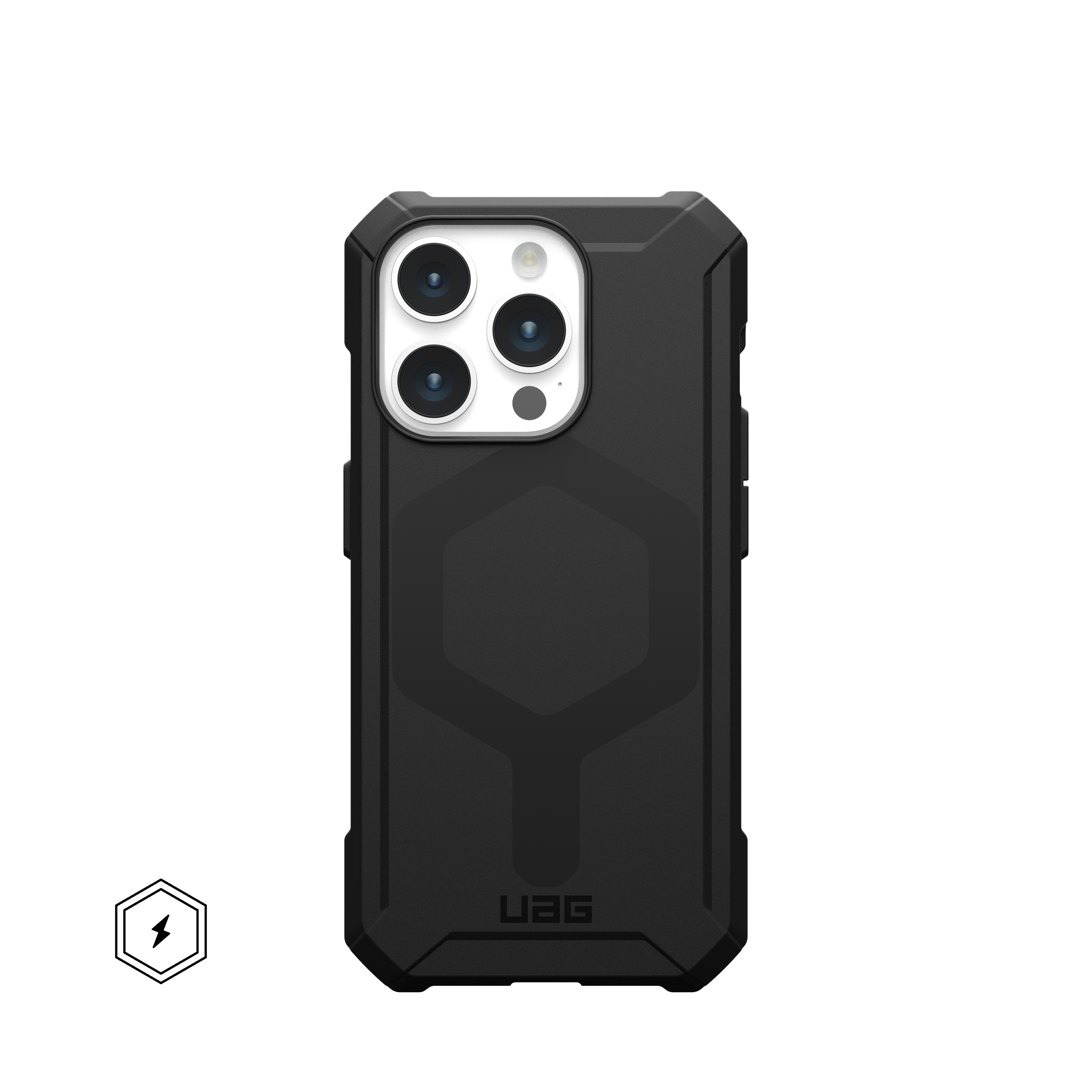 Essential Armor MagSafe Case iPhone 15 Pro Zwart