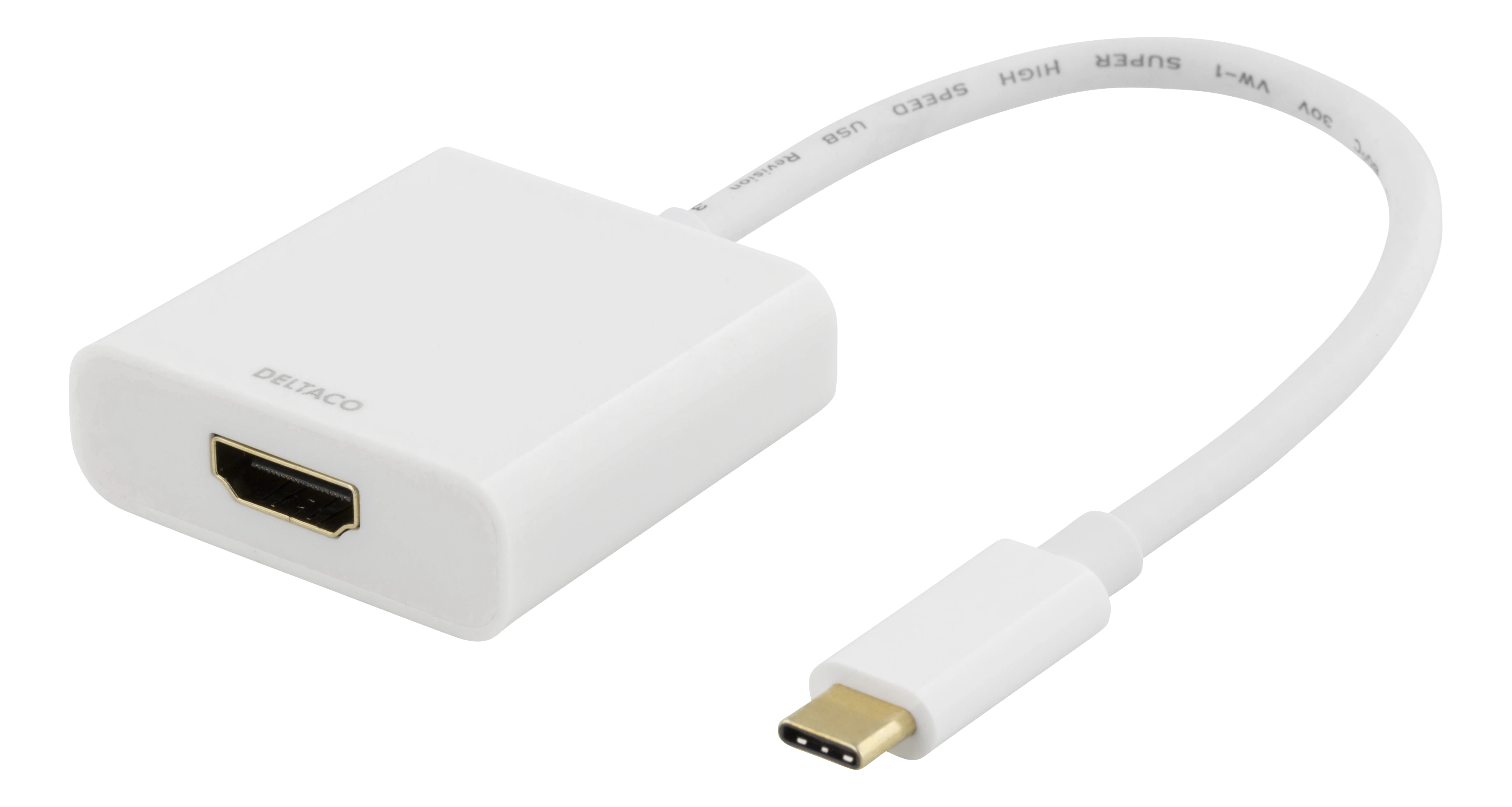 USB-C naar HDMI  Adapter Wit