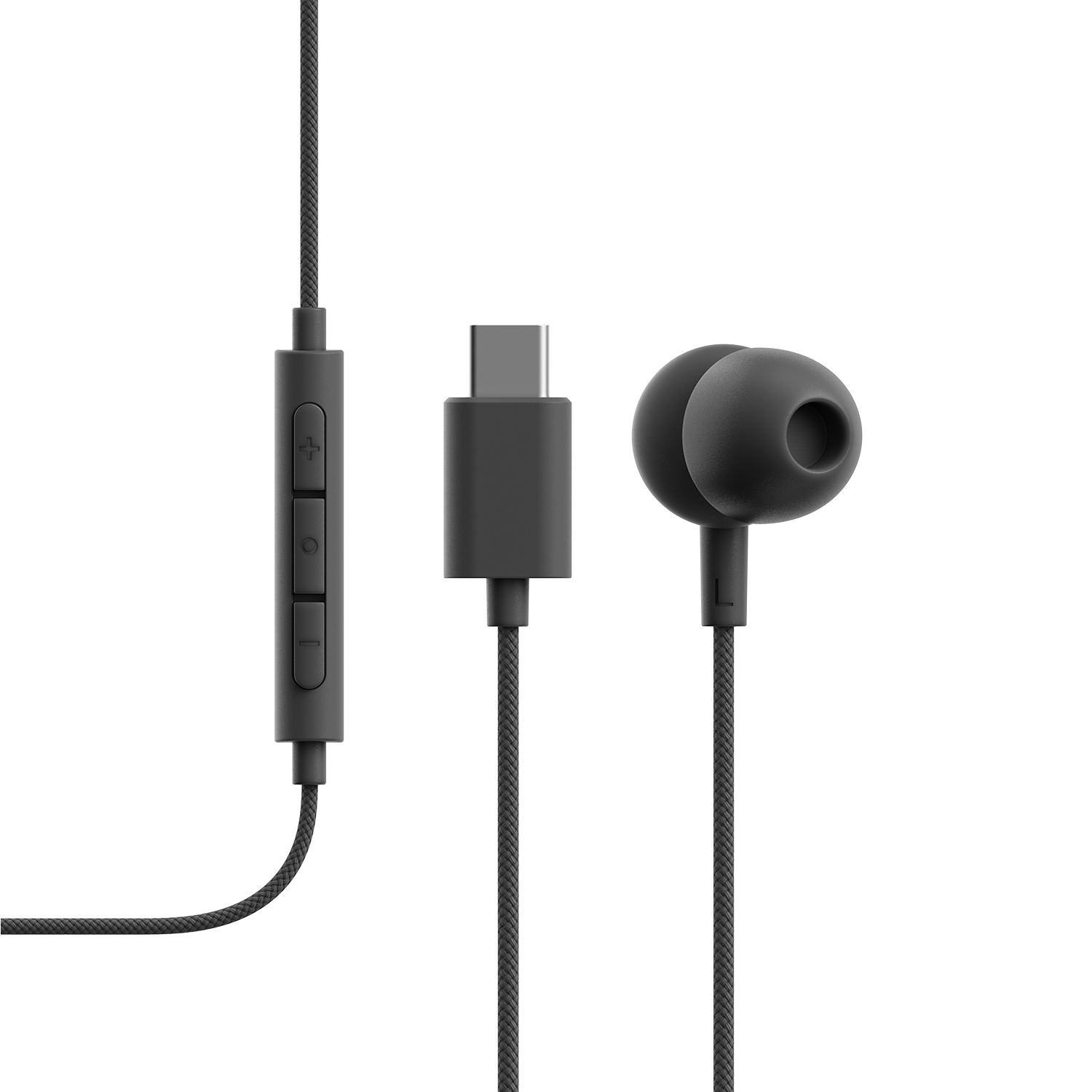 V3 Bekabelde oordopjes USB-C Zwart