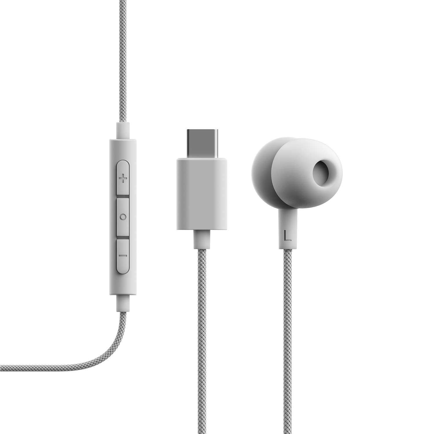 V3 Bekabelde oordopjes USB-C Wit