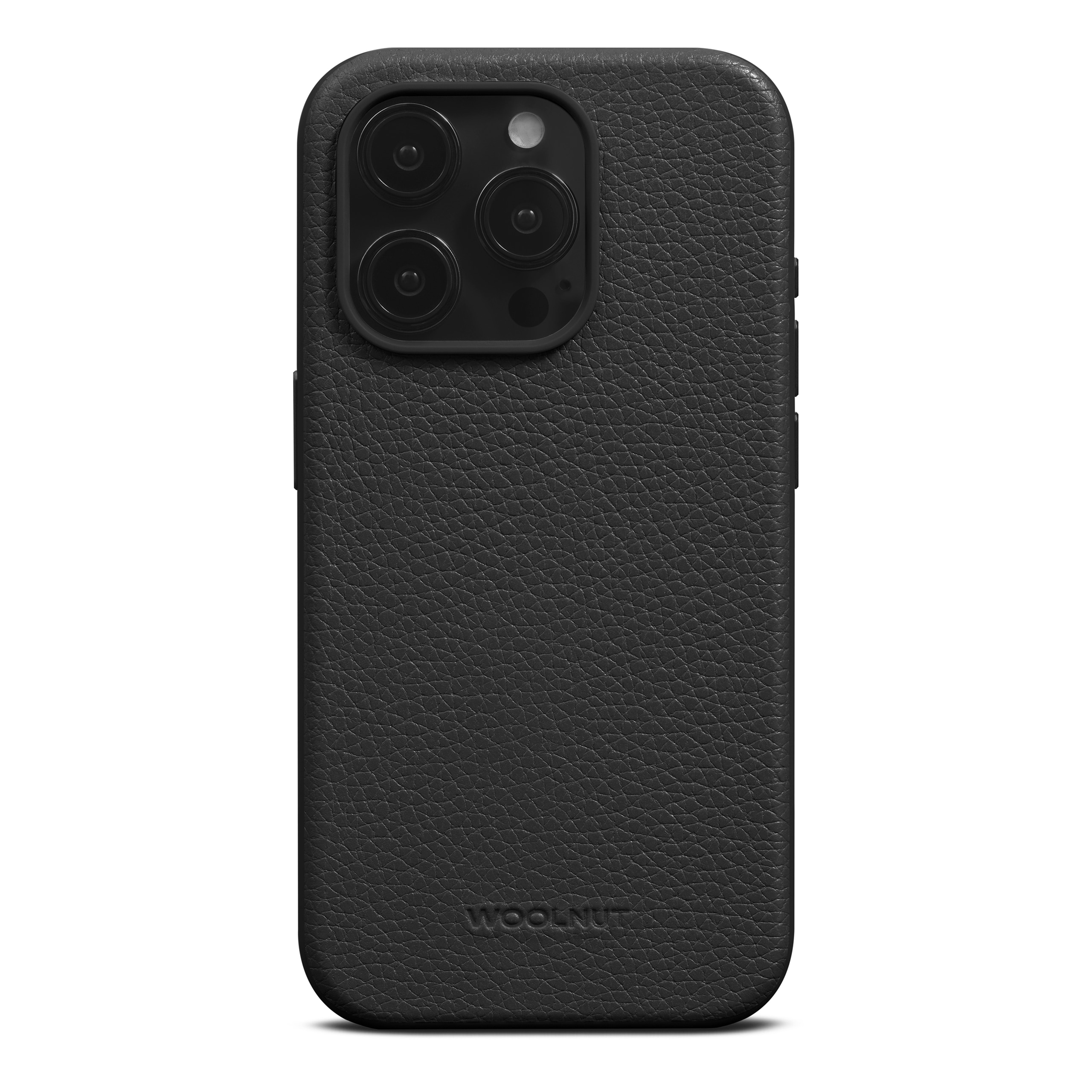 Leather Case MagSafe iPhone 15 Pro Black