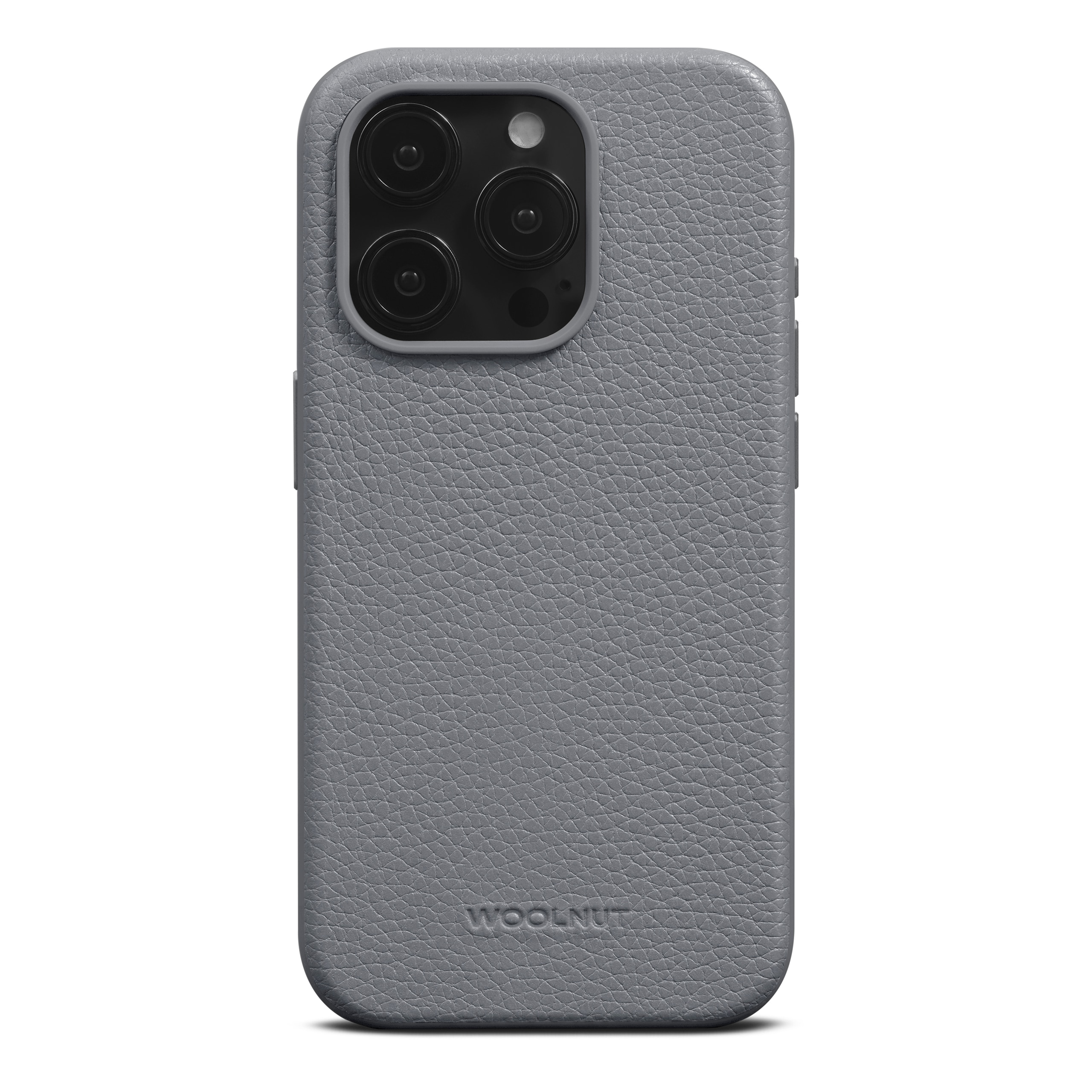 Leather Case MagSafe iPhone 15 Pro Grey