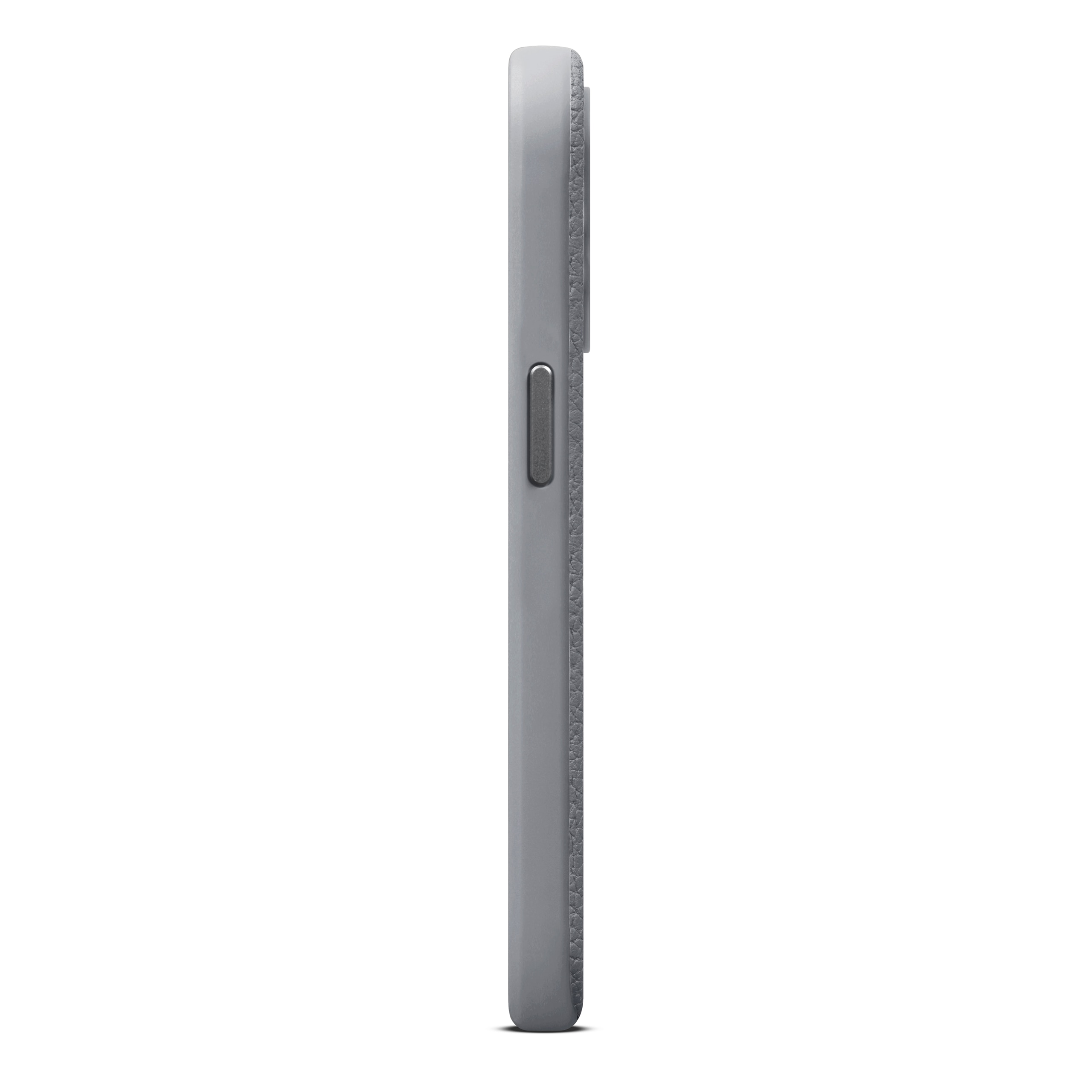 Leather Case MagSafe iPhone 15 Pro Grey