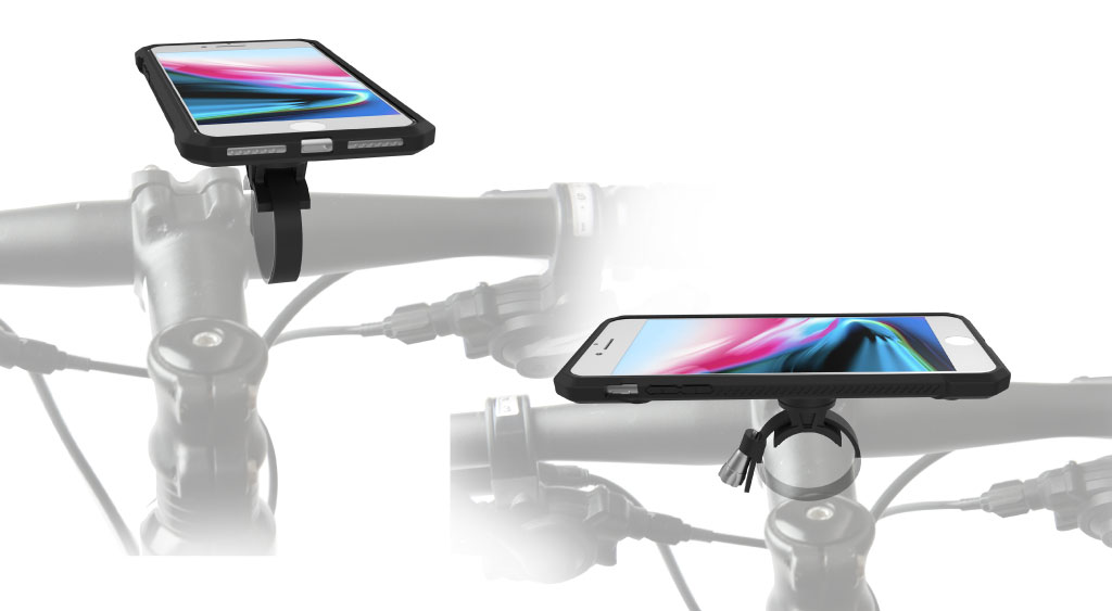 X22K Smartphone Universal Bar/Bike Mount zwart