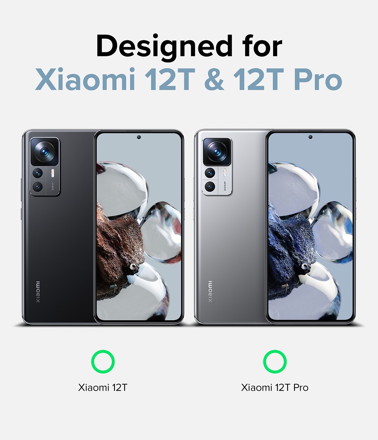 Fusion X Case Xiaomi 12T/12T Pro Zwart