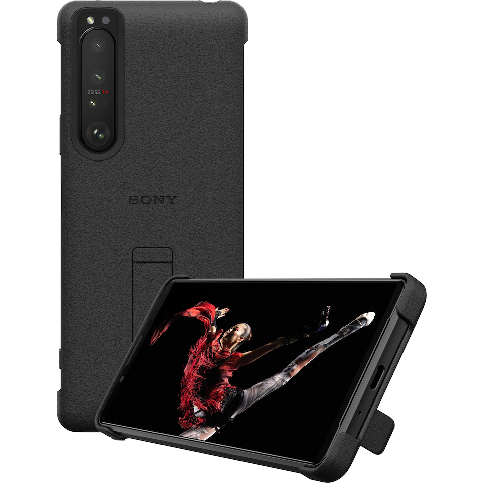 Style Cover Sony Xperia 1 III Zwart