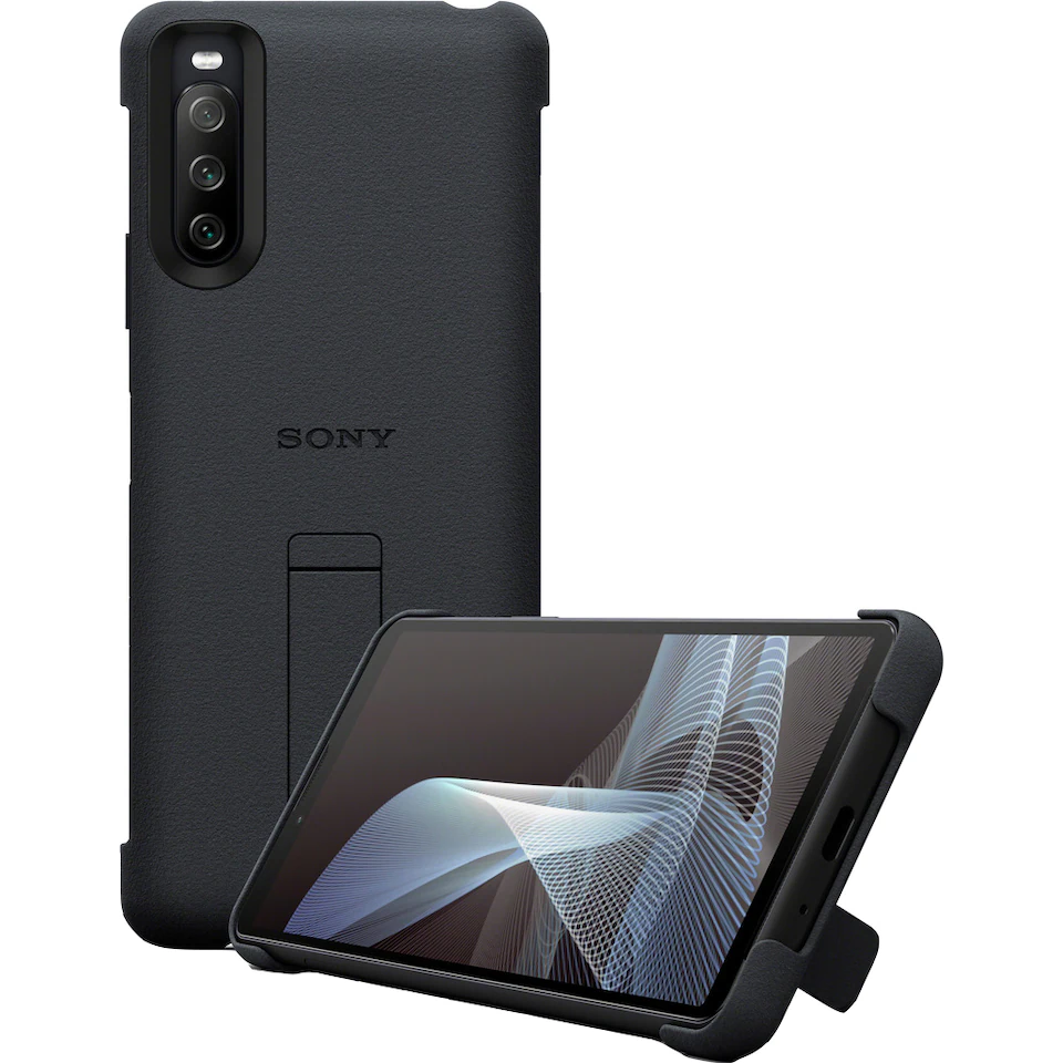 Style Cover Sony Xperia 10 III Zwart