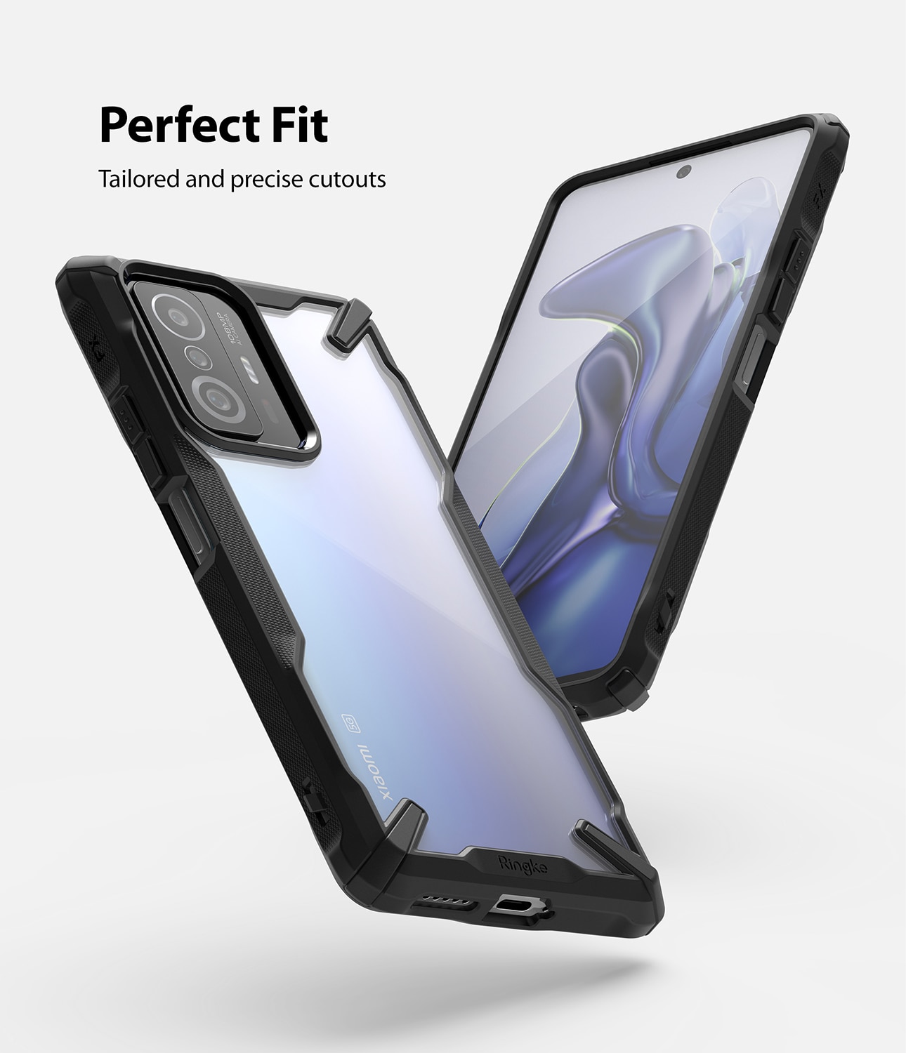 Fusion X Case Xiaomi 11T/11T Pro Zwart