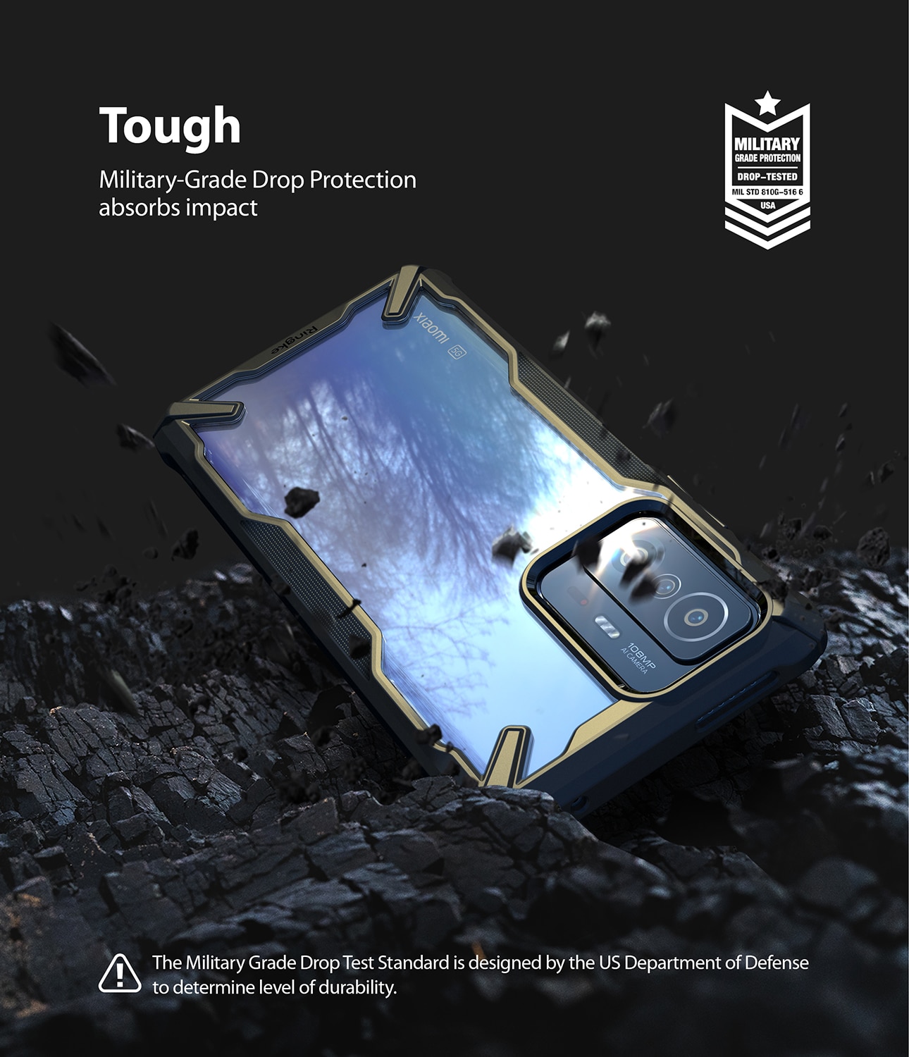 Fusion X Case Xiaomi 11T/11T Pro Zwart