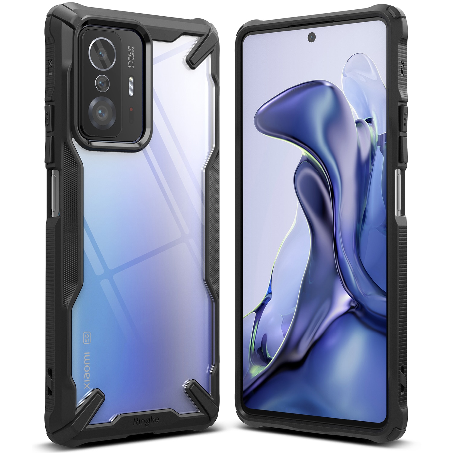 Fusion X Case Xiaomi 11T/11T Pro Zwart