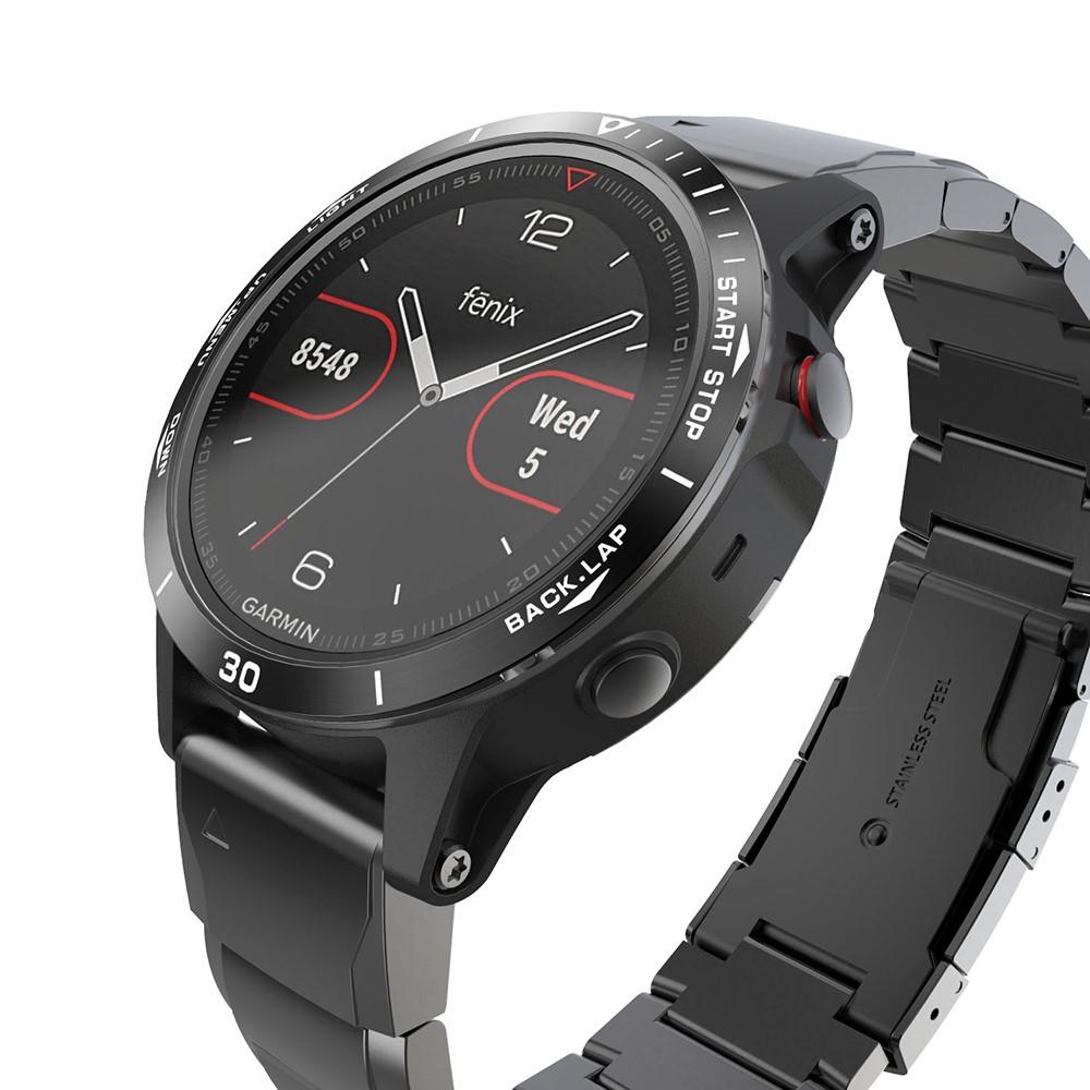 Garmin Fenix 5/5 Plus Bezel Ring Zwart