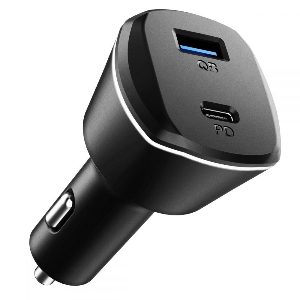 ArcStation 30W PD Dual Car Charger Zwart