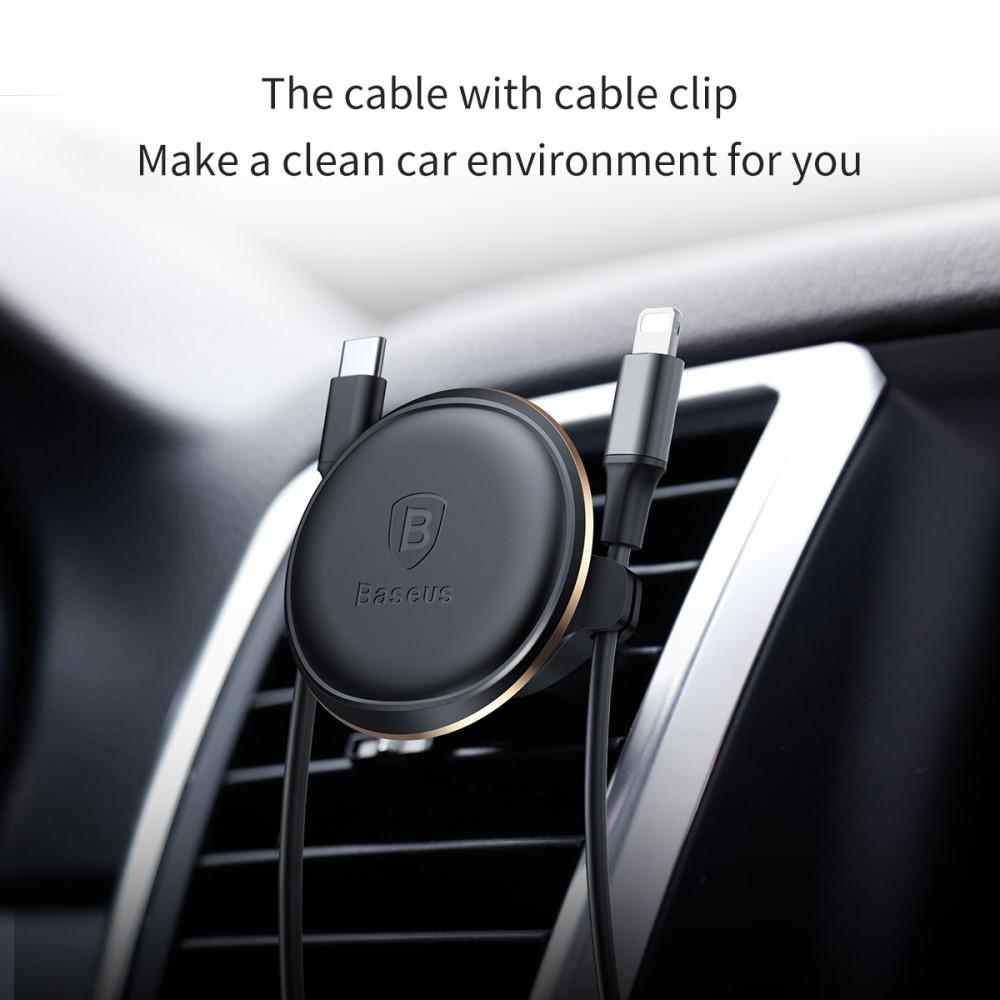 360 Magnetic Car Vent Phone Mount Zwart