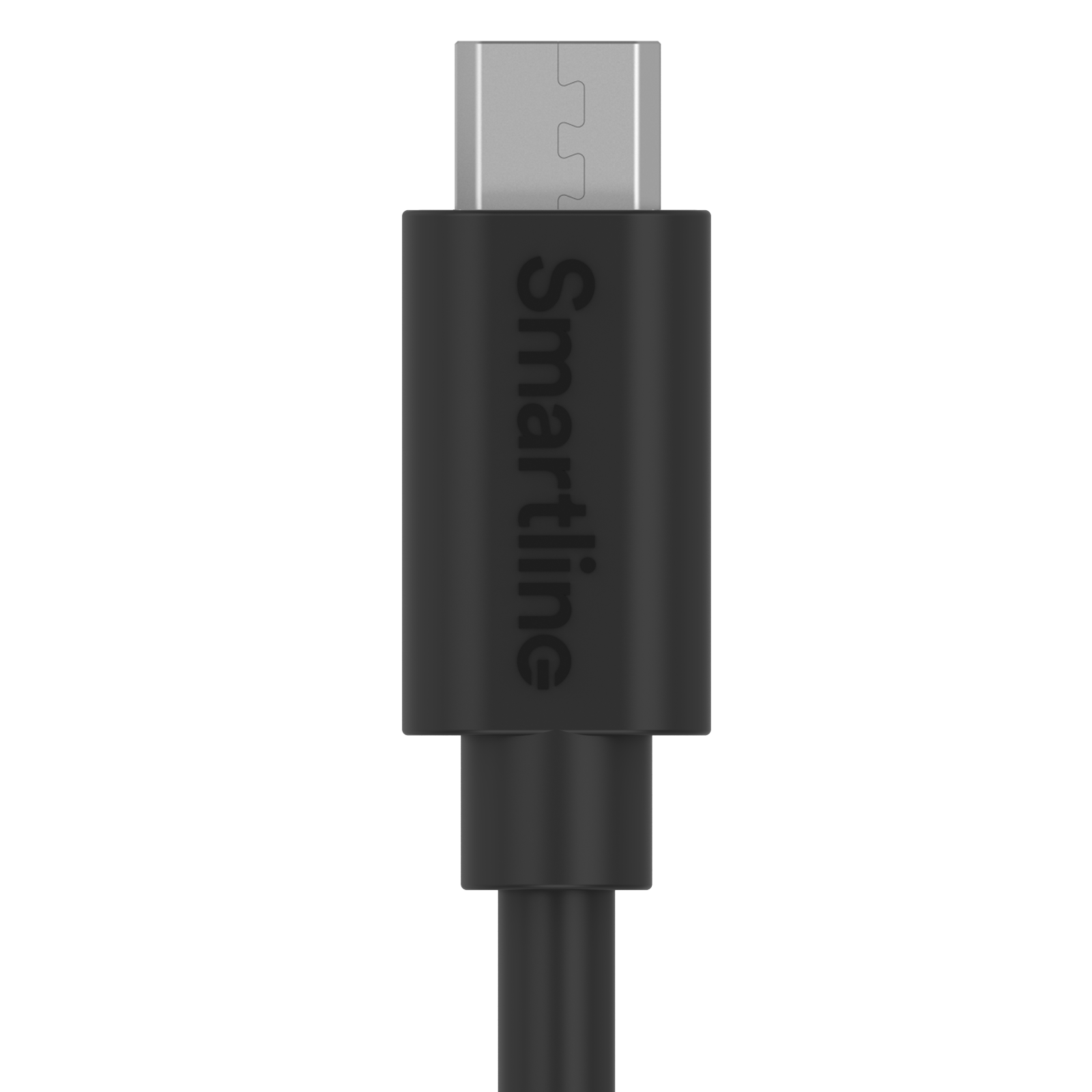 USB-kabel MicroUSB 2m Zwart