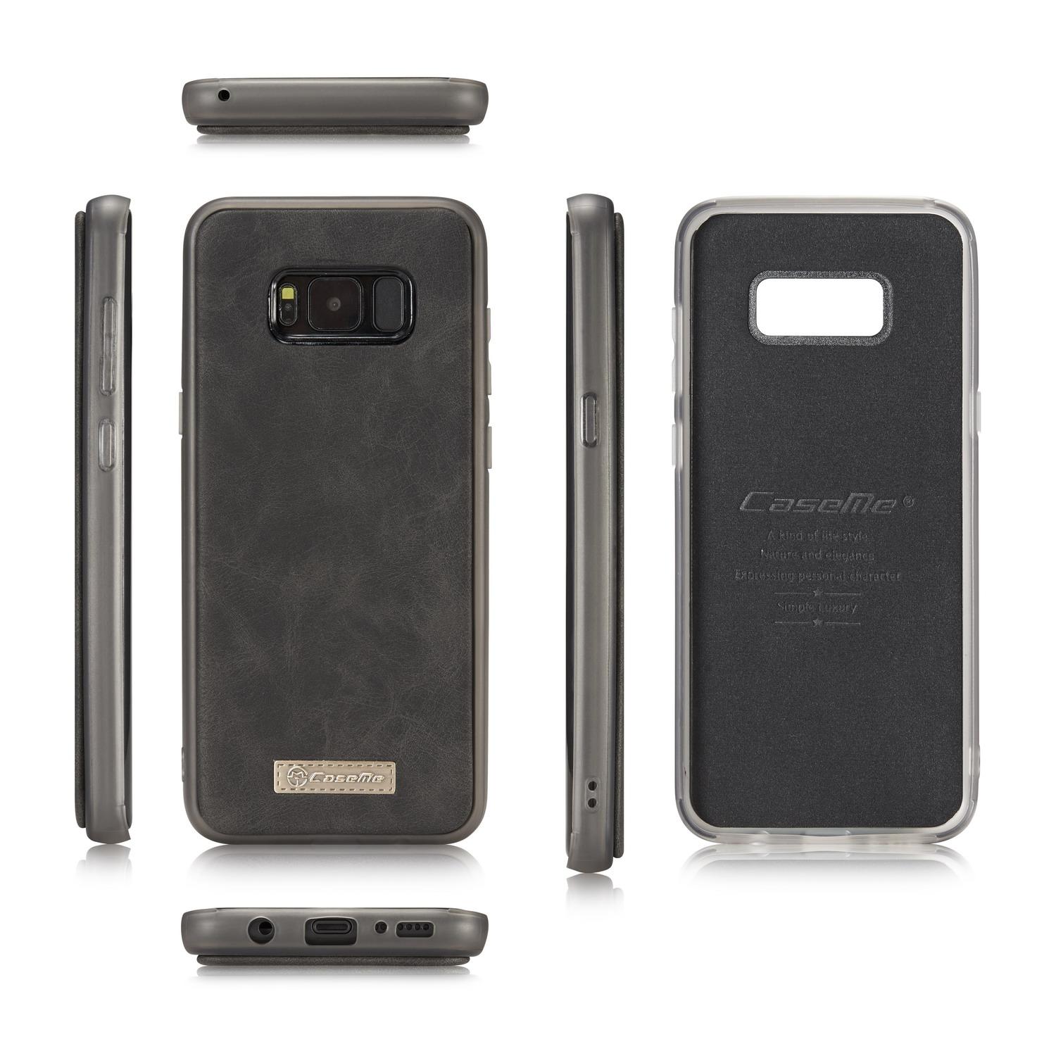 Multi-Slot Flip Cover Samsung Galaxy S8 Grijs