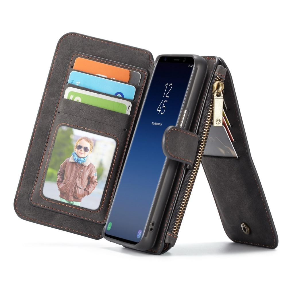 Multi-Slot Flip Cover Samsung Galaxy S9 Grijs