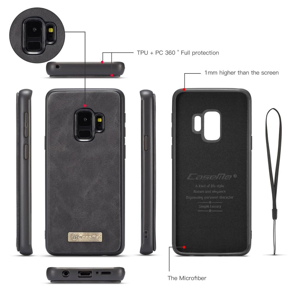 Multi-Slot Flip Cover Samsung Galaxy S9 Grijs