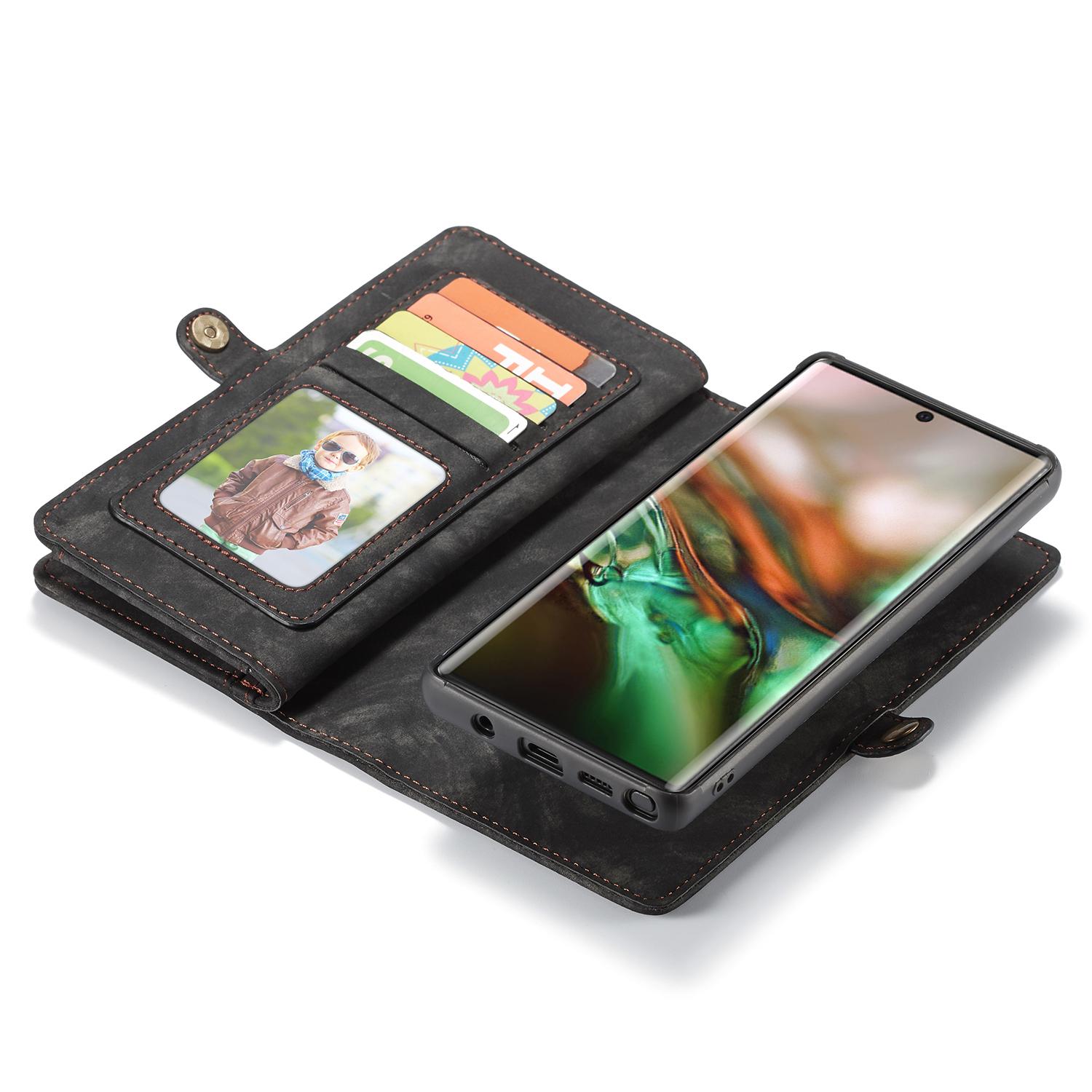 Multi-slot Hoesje Samsung Galaxy Note 10 Plus Grijs
