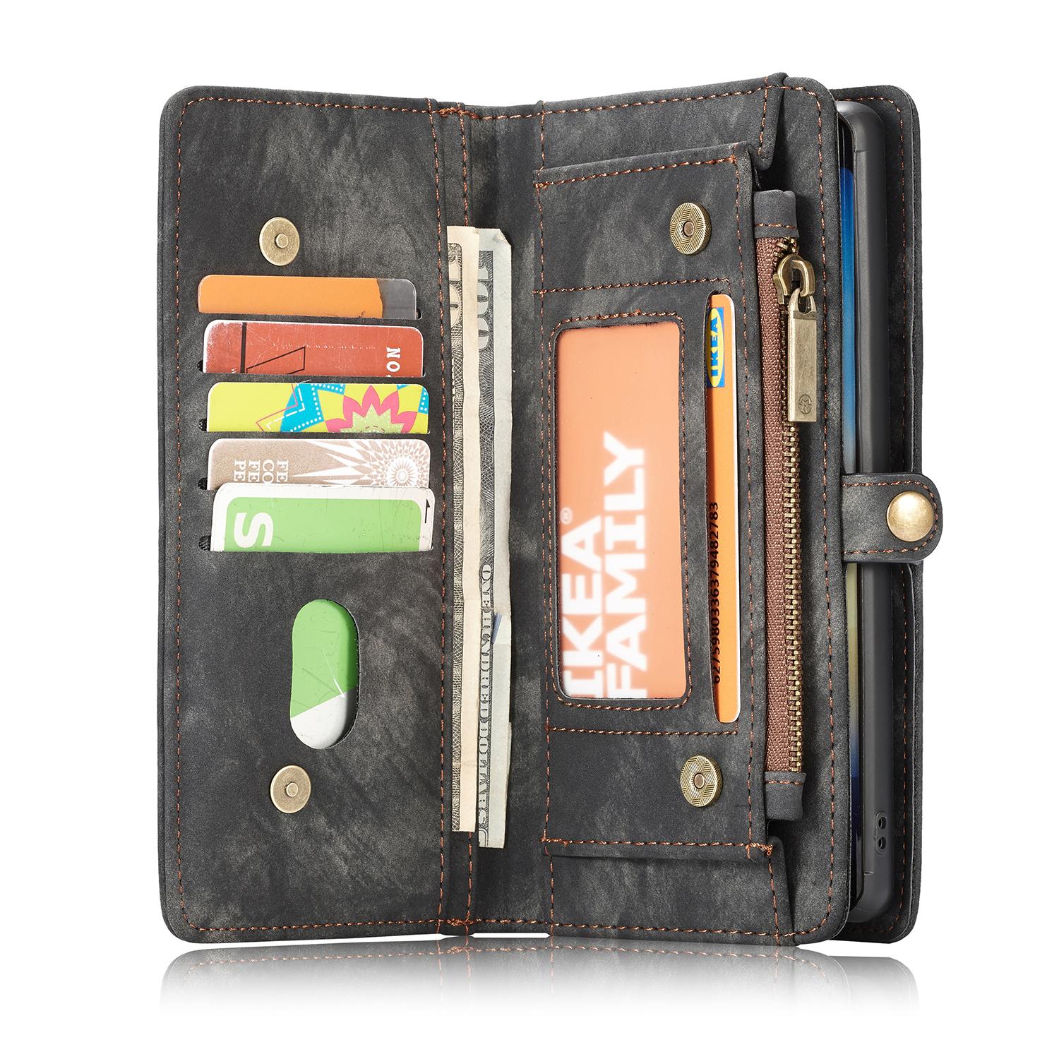 Multi-slot Hoesje Samsung Galaxy Note 10 Plus Grijs