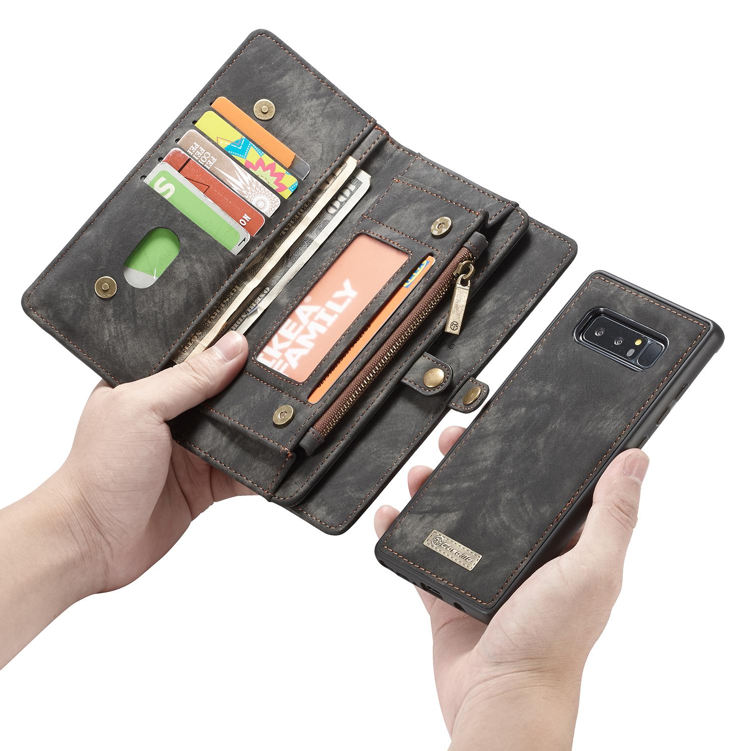 Multi-slot hoesje Samsung Galaxy Note 8 Grijs