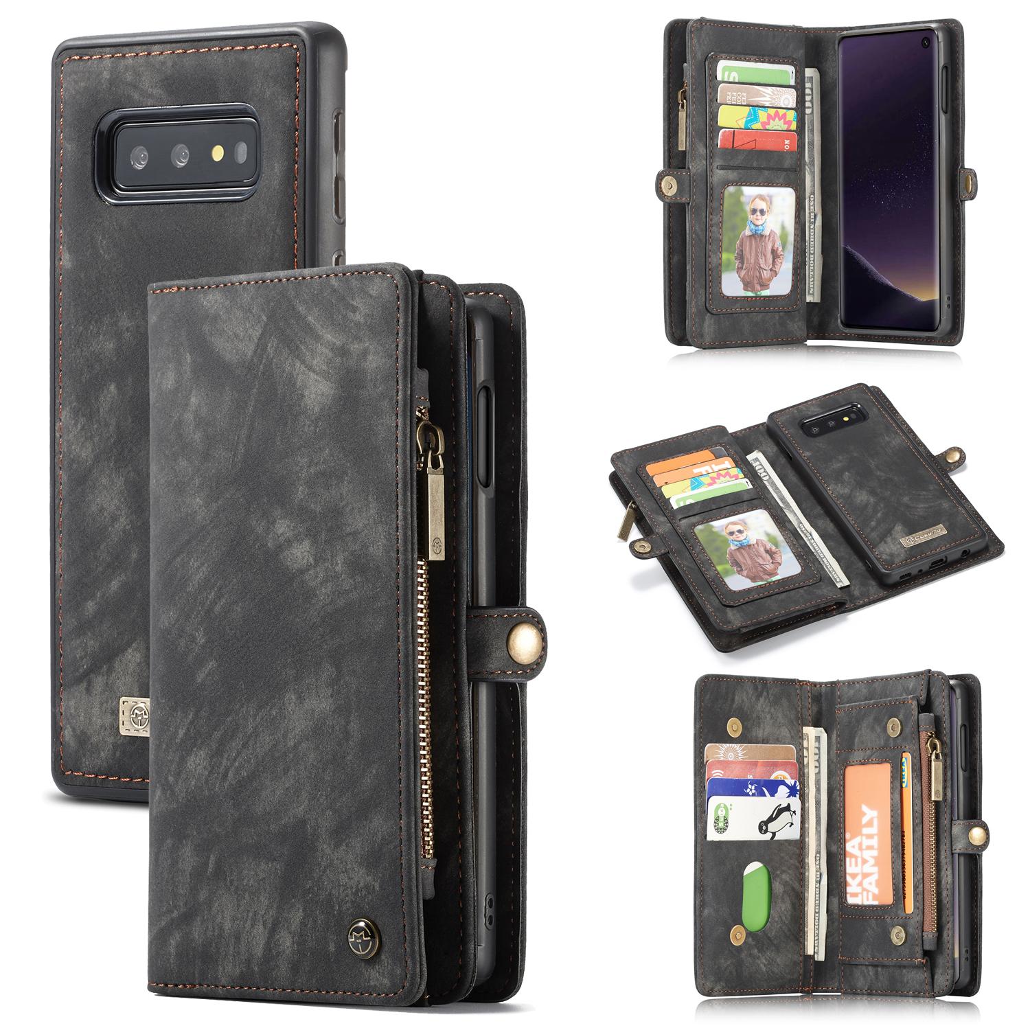Multi-slot Hoesje Samsung Galaxy S10e Grijs