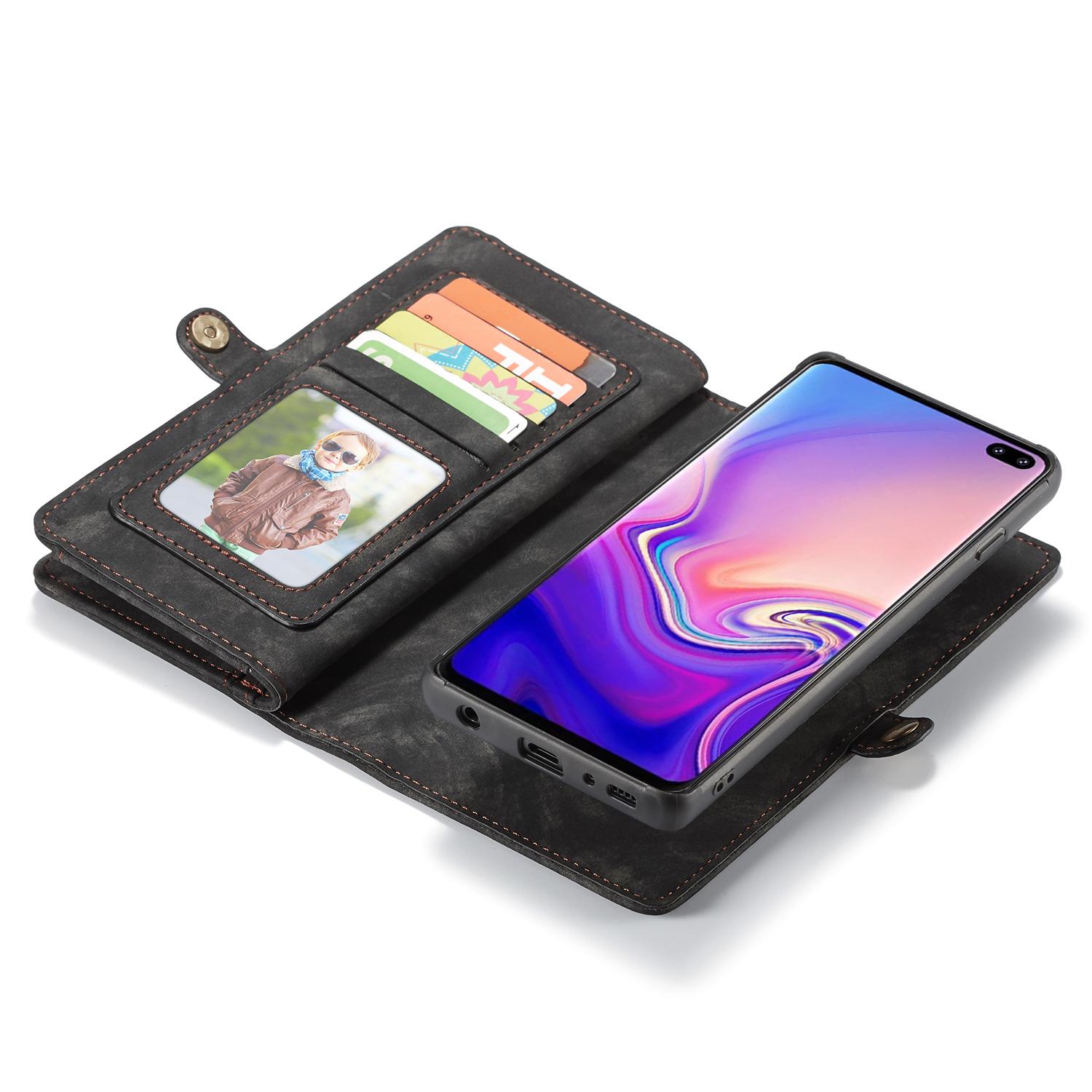 Multi-slot Hoesje Samsung Galaxy S10 Plus Grijs
