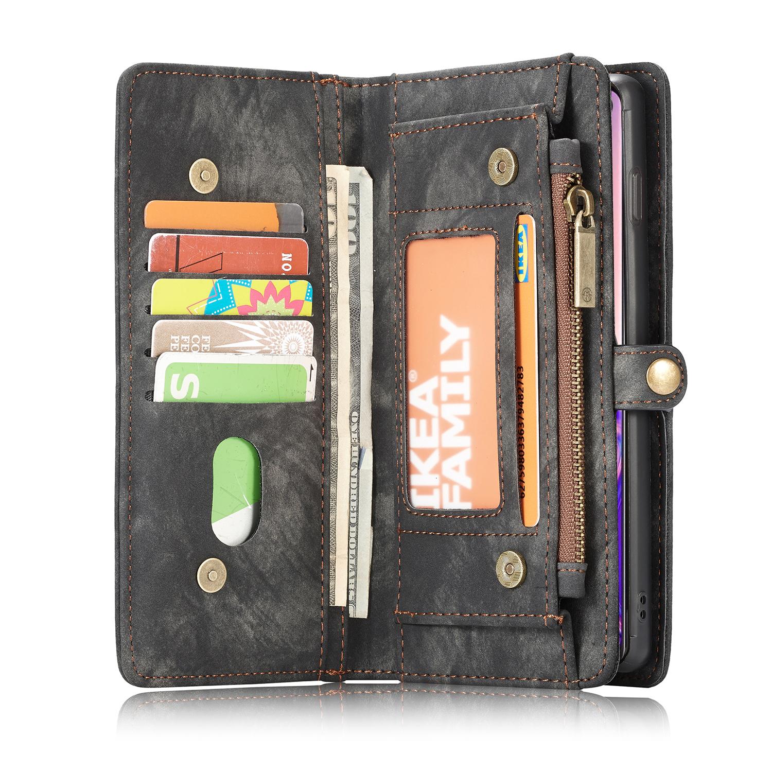 Multi-slot Hoesje Samsung Galaxy S10 Plus Grijs